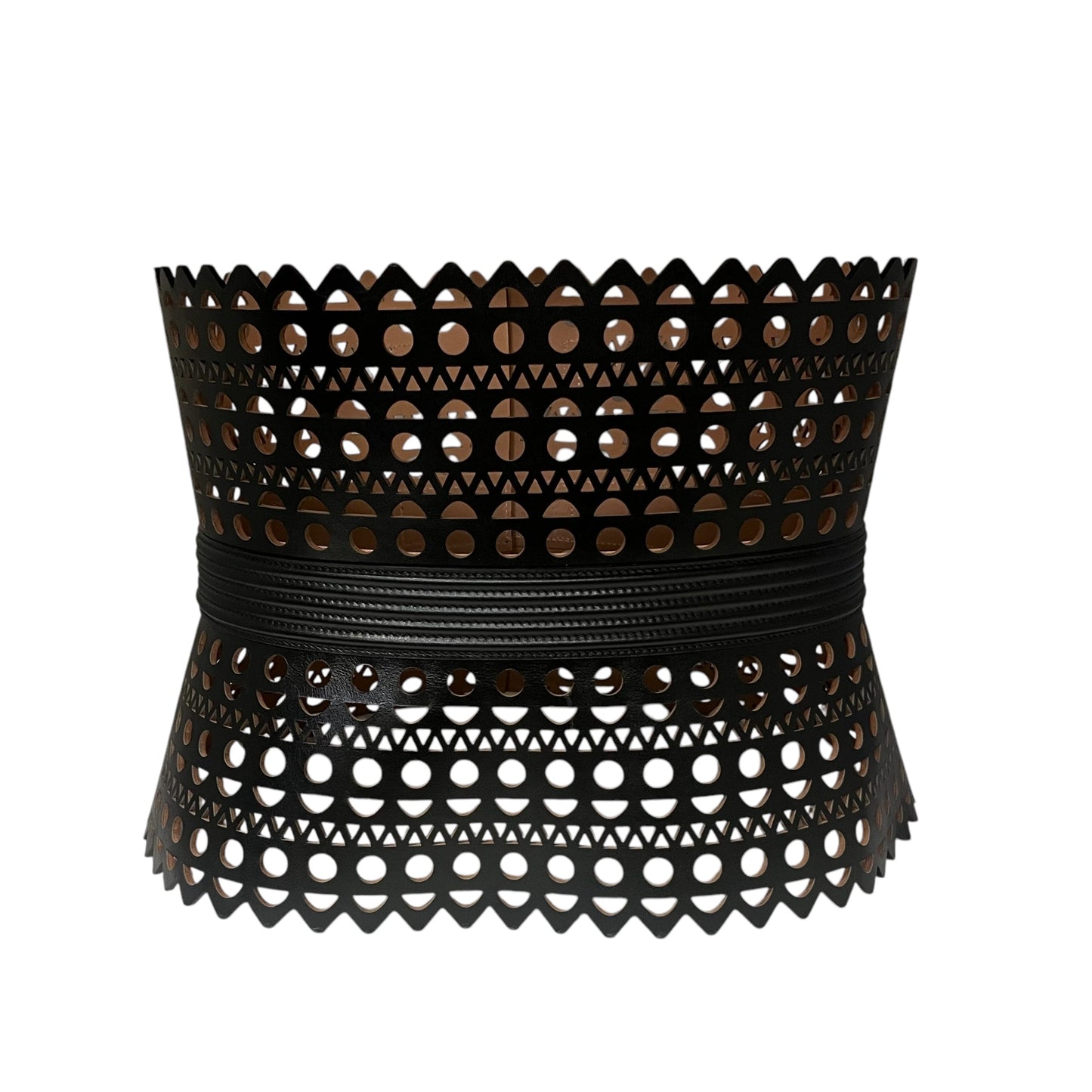 ALAIA Openwork Corset Belt