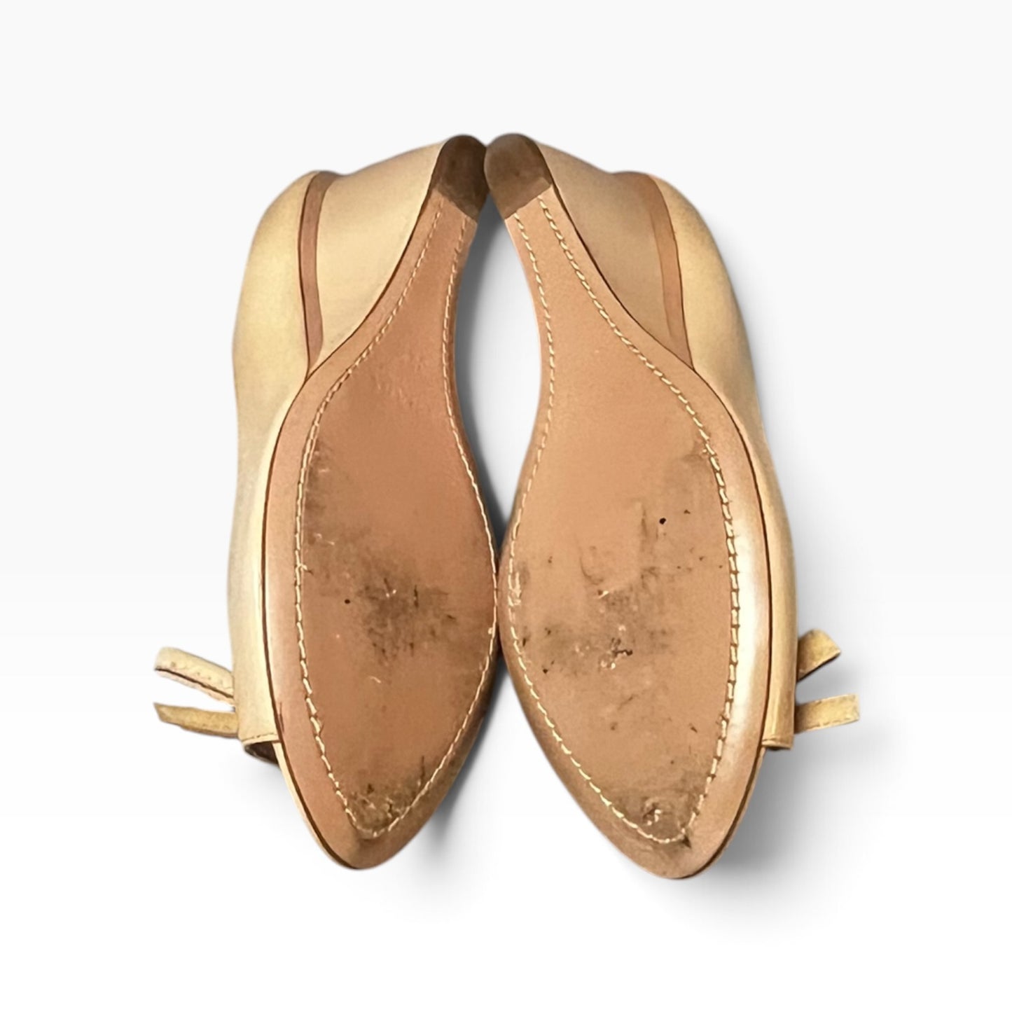 PRADA Patent Peeptoe Wedges | 38.5