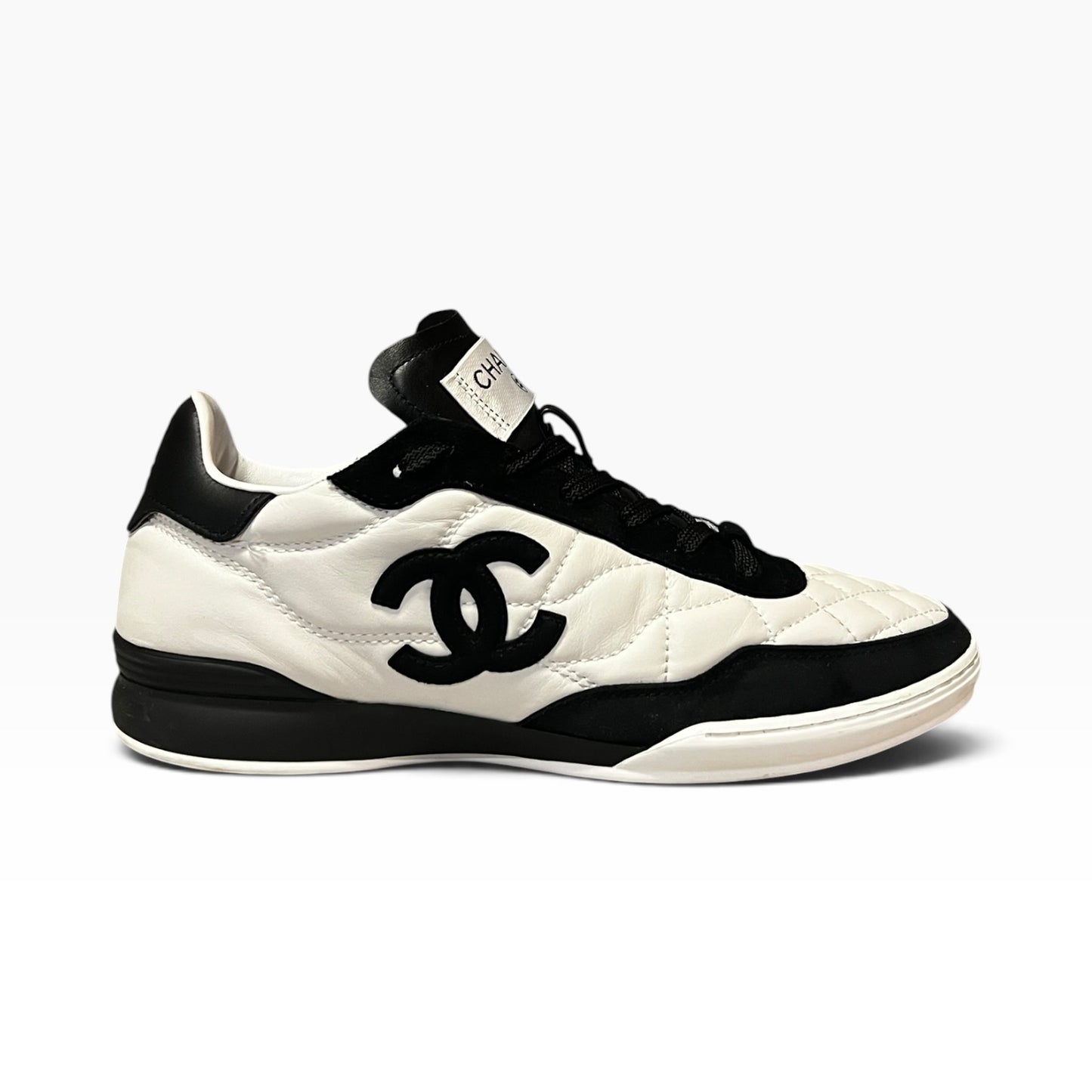 CHANEL Quilted CC Sneakers | 37.5