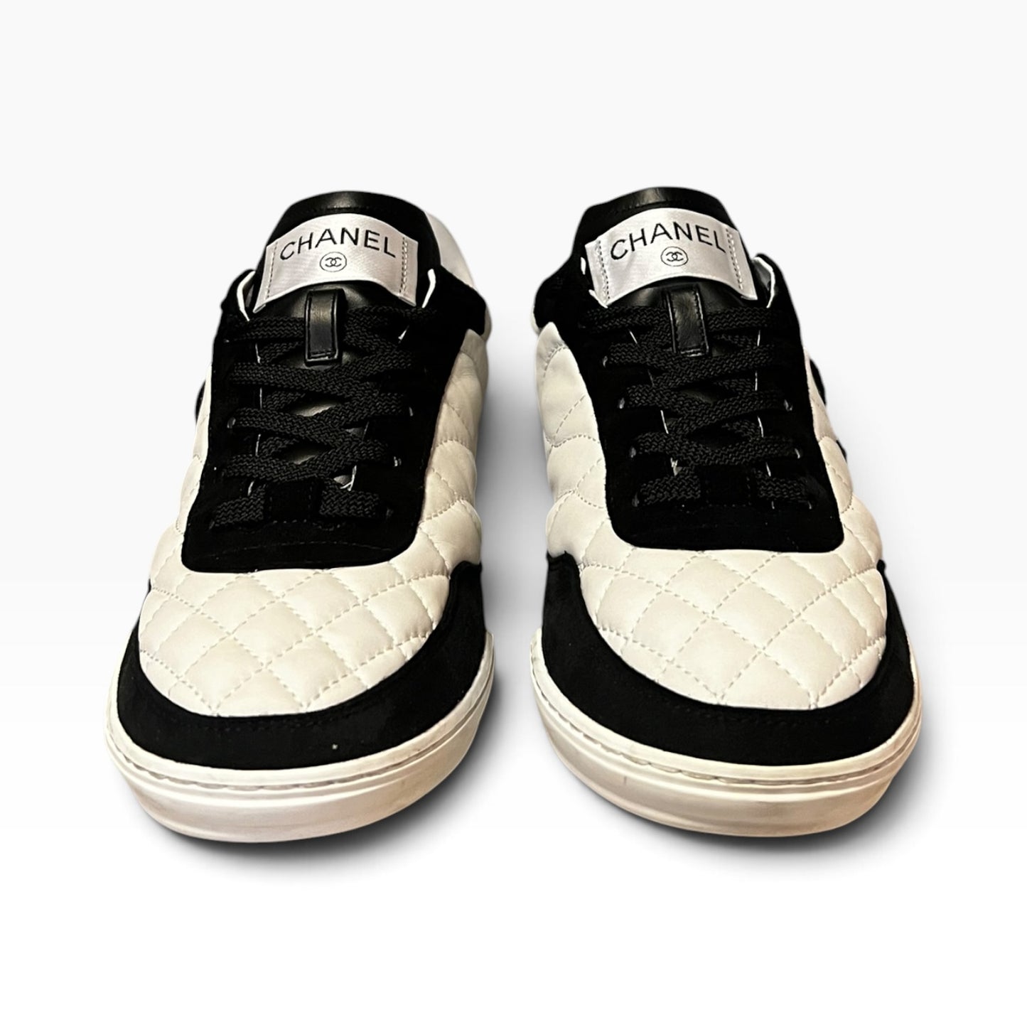 CHANEL Quilted CC Sneakers | 37.5