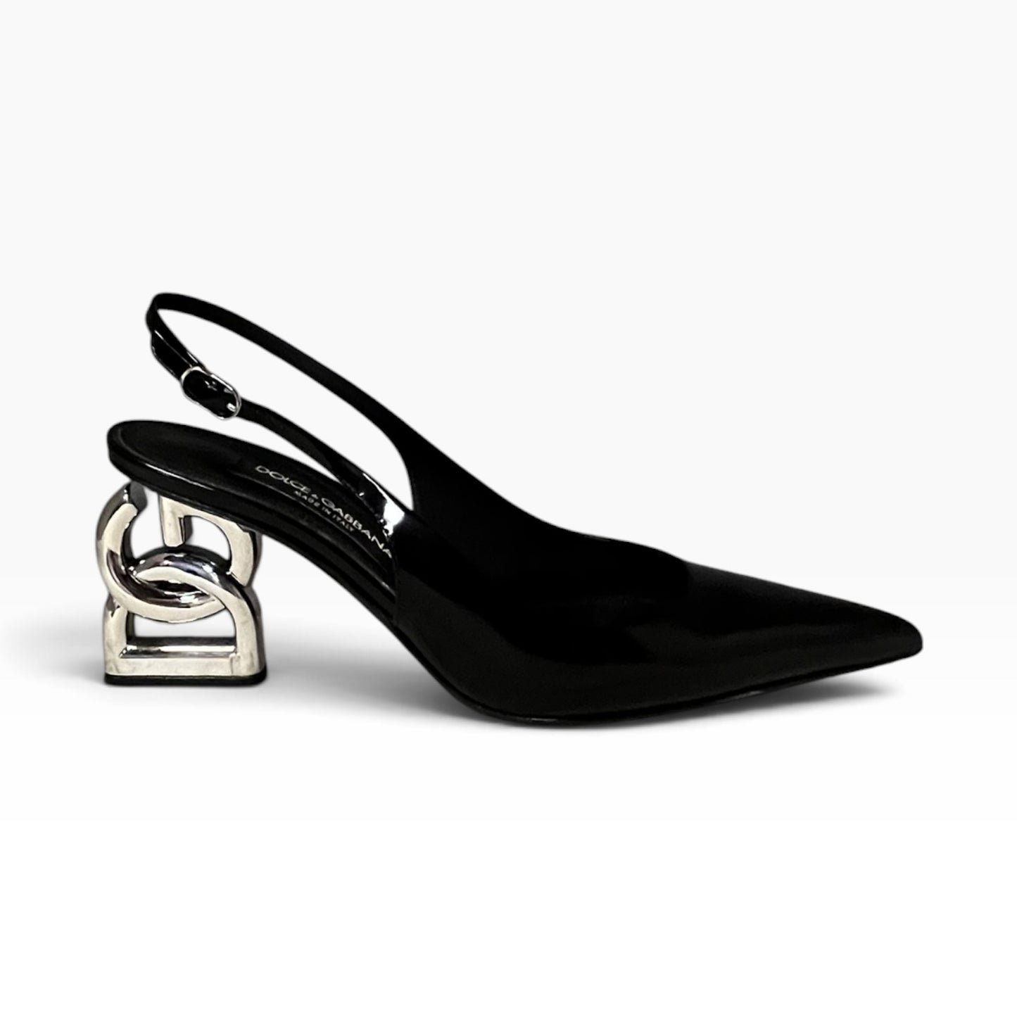 DOLCE & GABBANA DG Slingbacks in Black | 39.5
