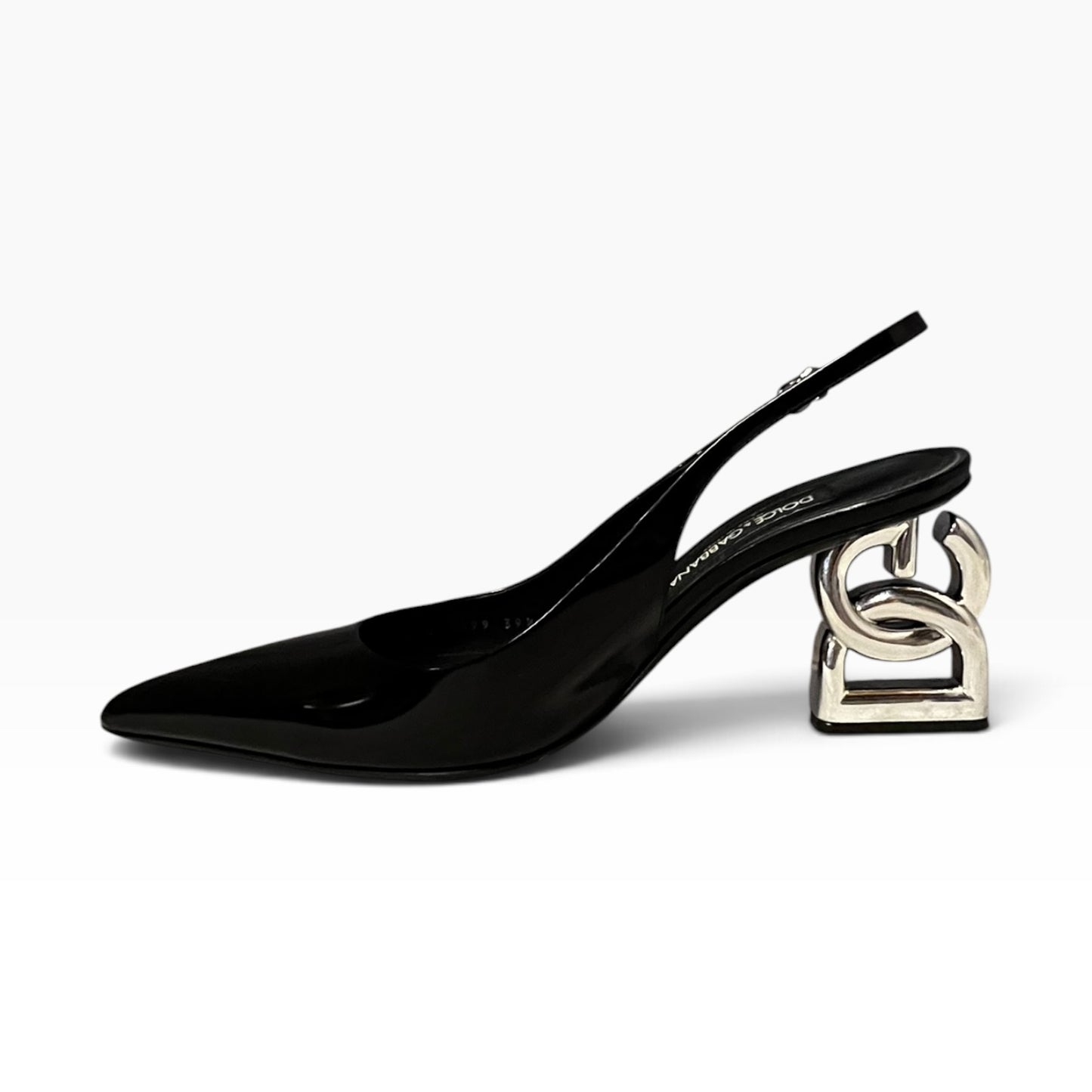 DOLCE & GABBANA DG Slingbacks in Black | 39.5