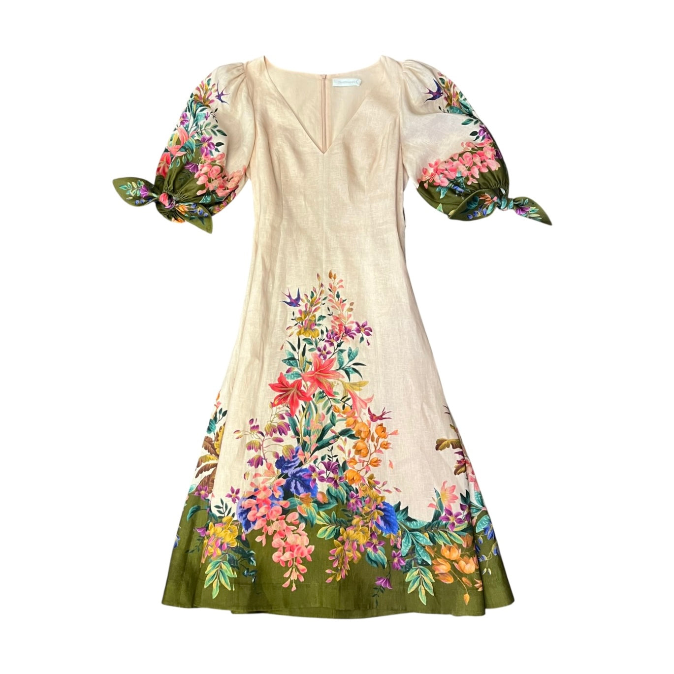 ZIMMERMANN Floral Dress + Belt