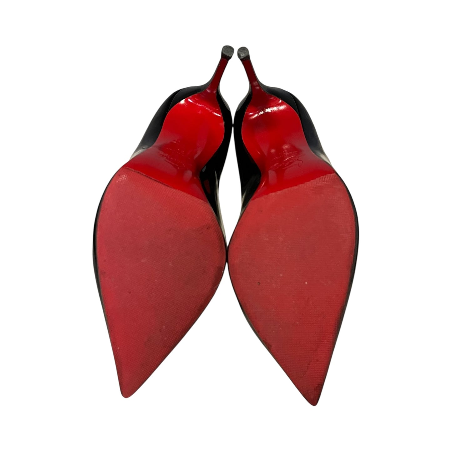 LOUBOUTIN Patent Pumps in Black | 39