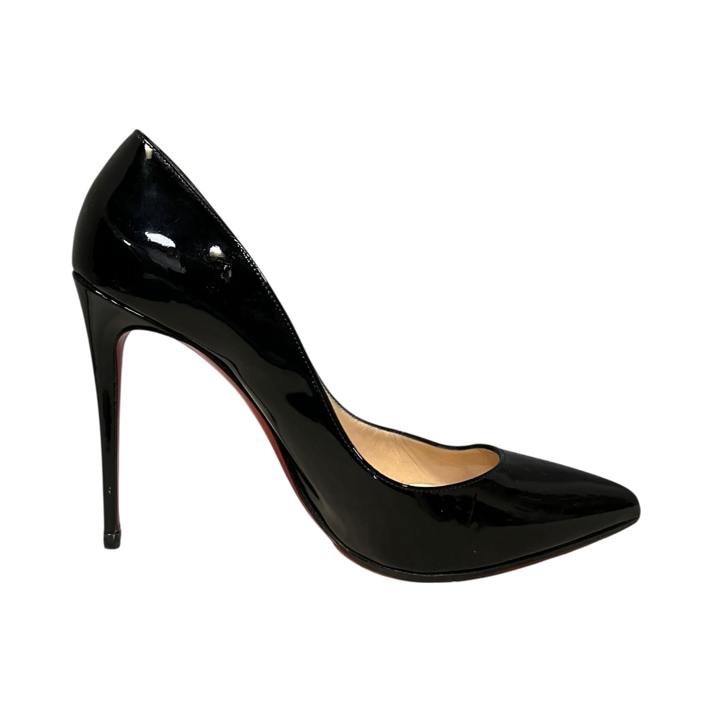 LOUBOUTIN Patent Pumps in Black | 39