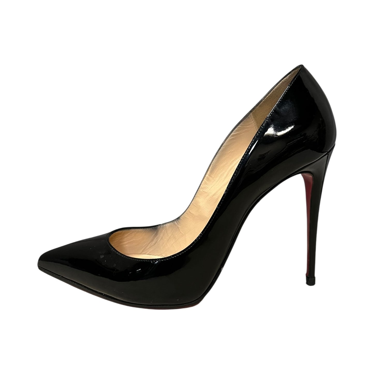 LOUBOUTIN Patent Pumps in Black | 39