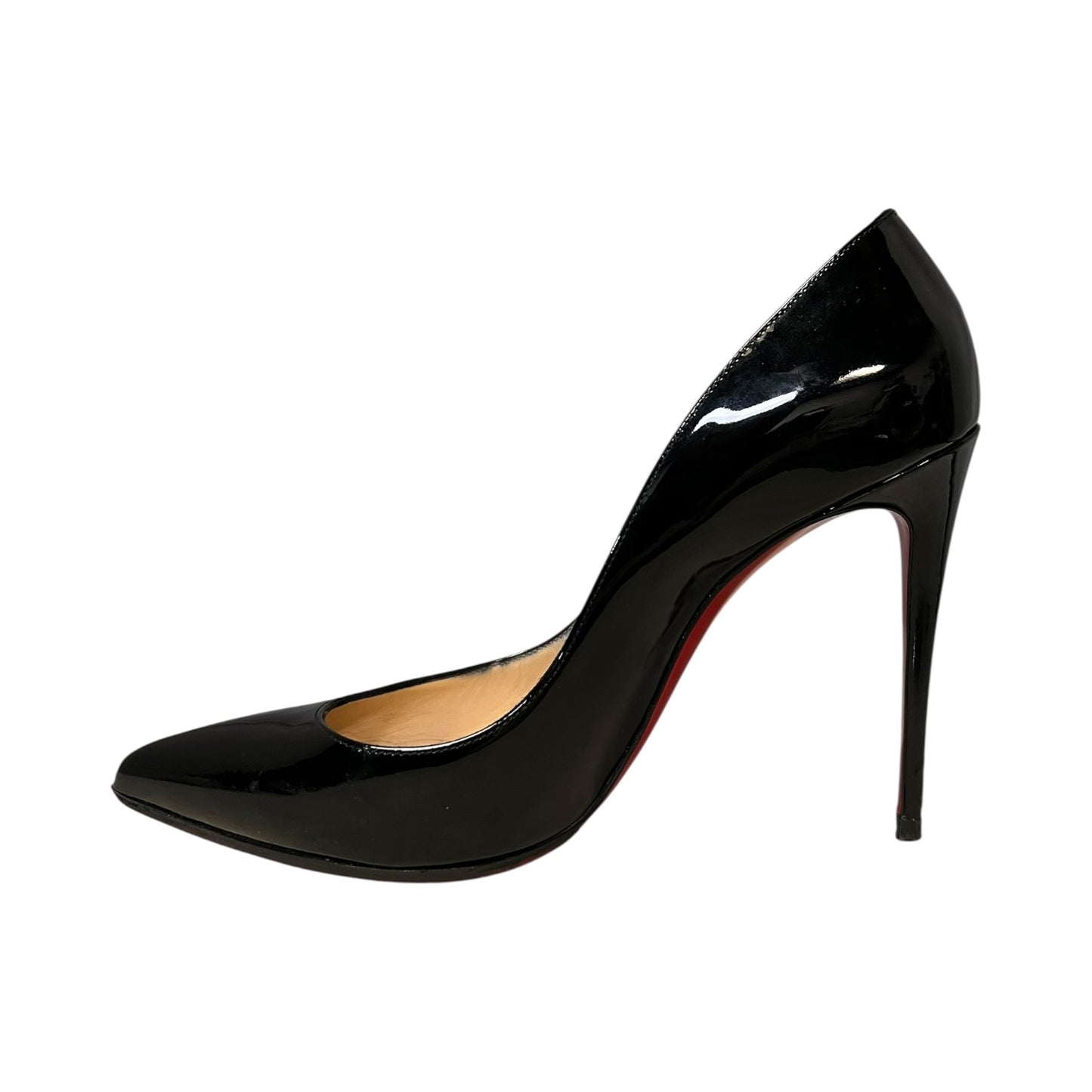 LOUBOUTIN Patent Pumps in Black | 39