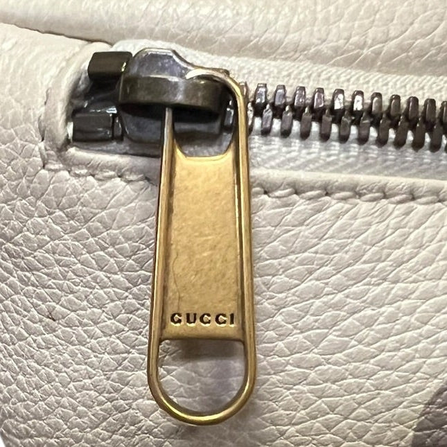 GUCCI GG Belt Bag in White