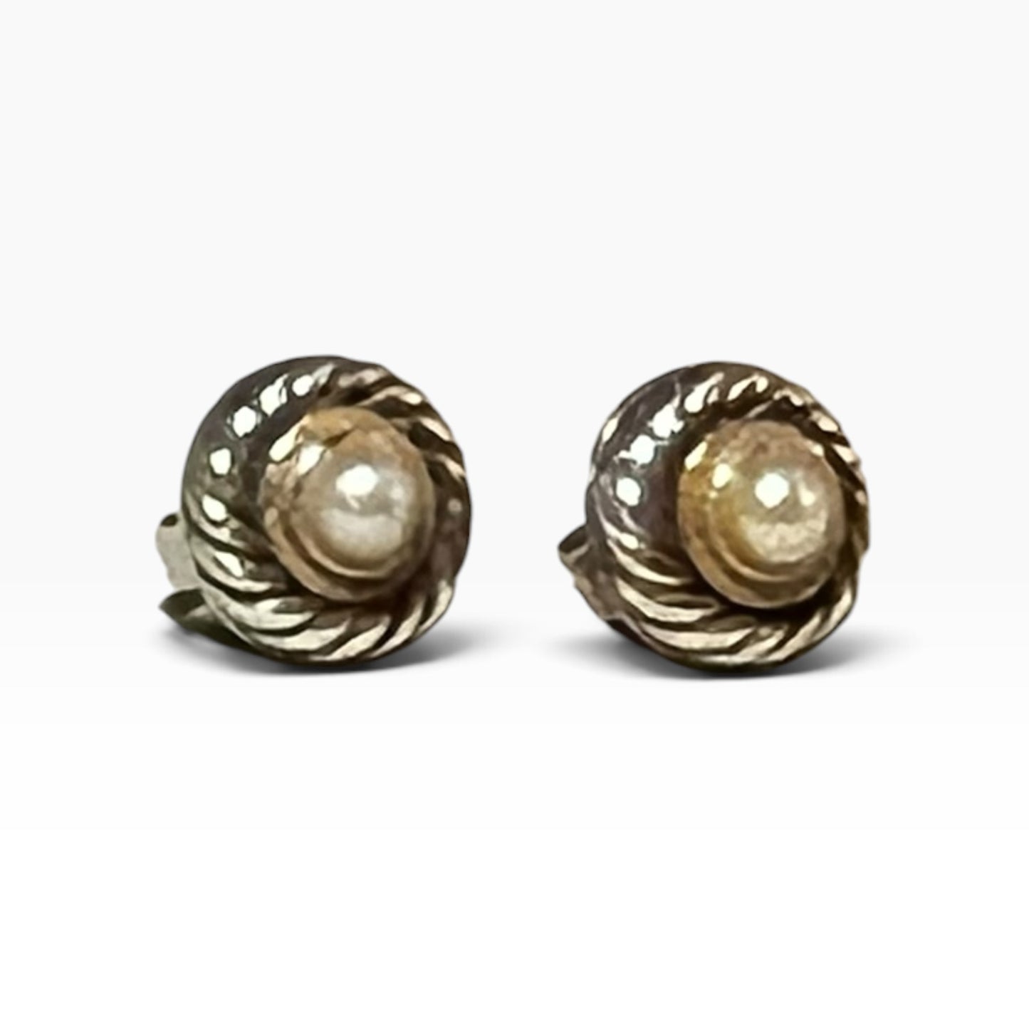 DAVID YURMAN Pearl Cookie Stud Earrings