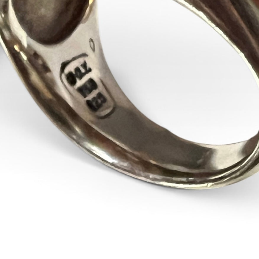 DAVID YURMAN Albion Citrine + Pave Diamond Ring