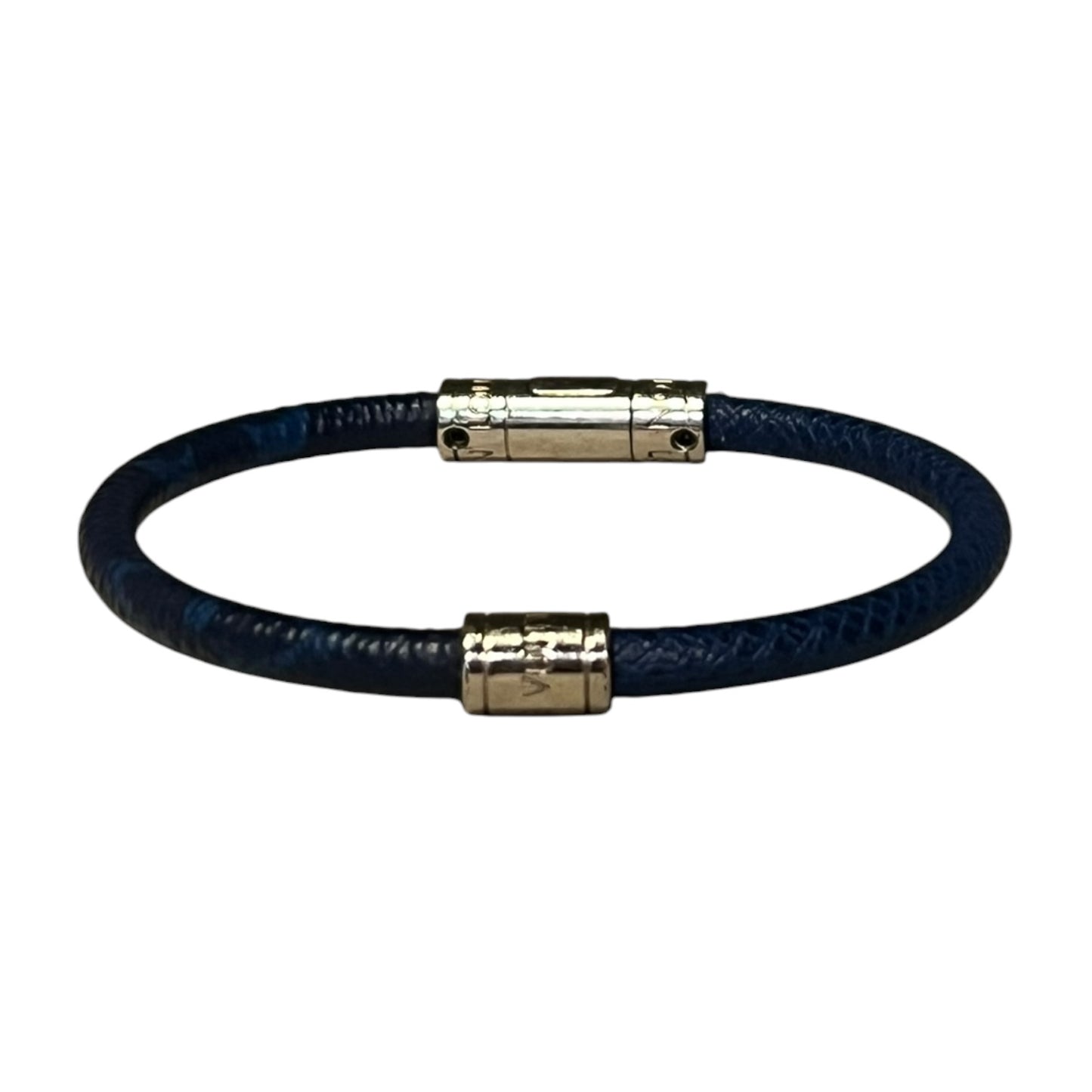 LOUIS VUITTON Split Bracelet in Blue & Black