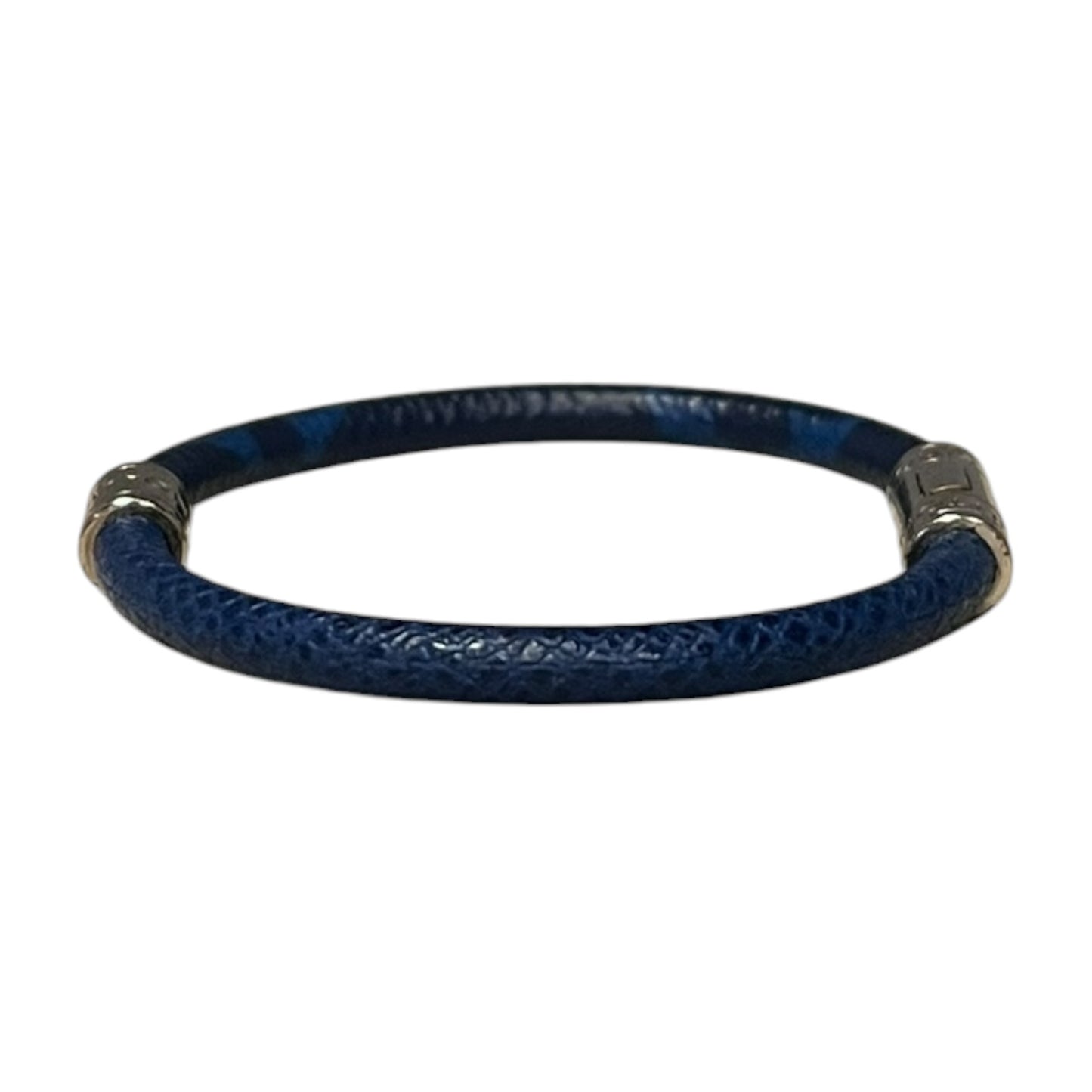 LOUIS VUITTON Split Bracelet in Blue & Black