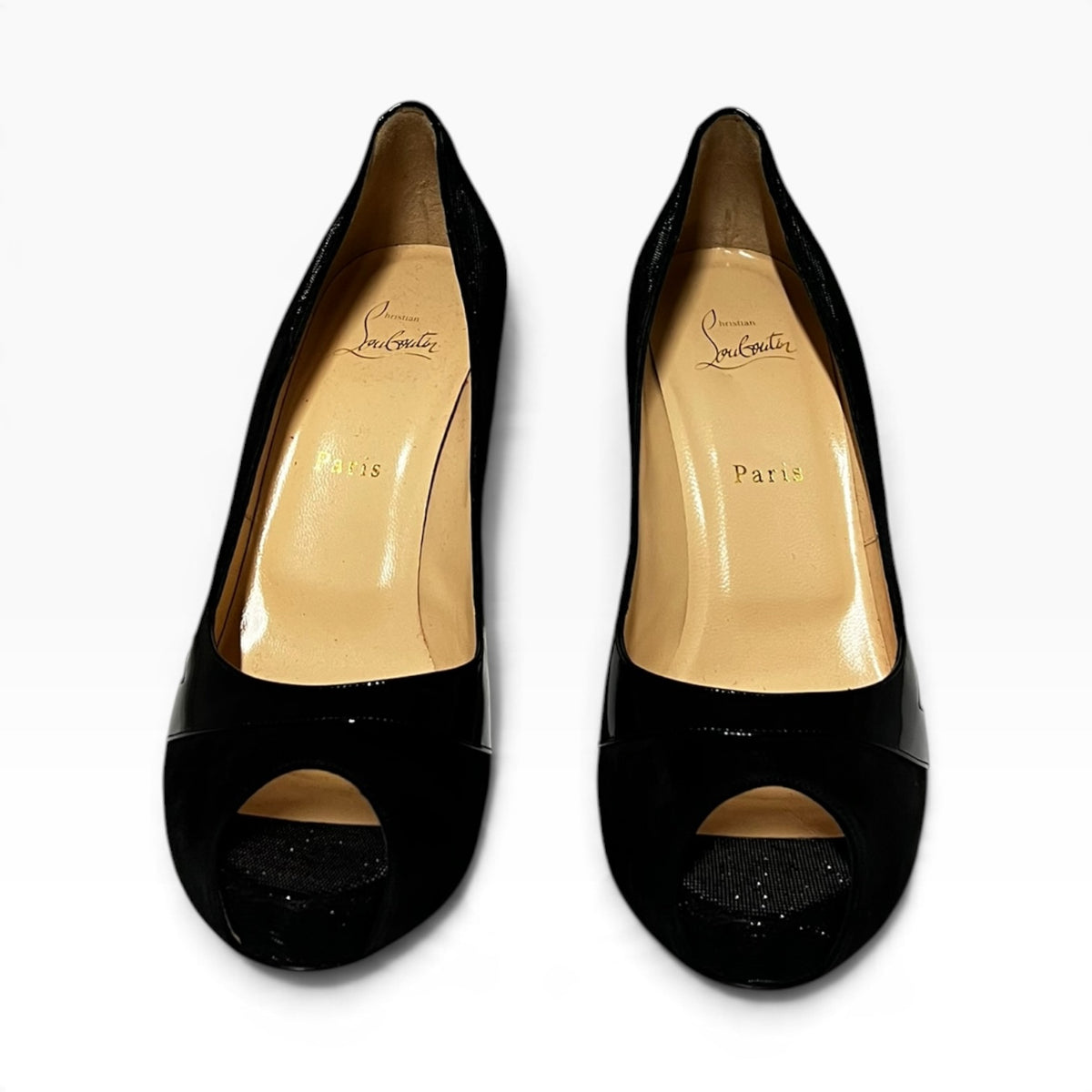 CHRISTIAN LOUBOUTIN Youlapeep Pumps in Black | 40