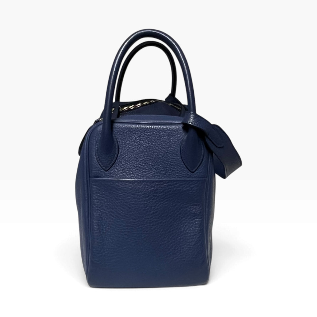 HERMES Lindy 30 in Bleu Electrique