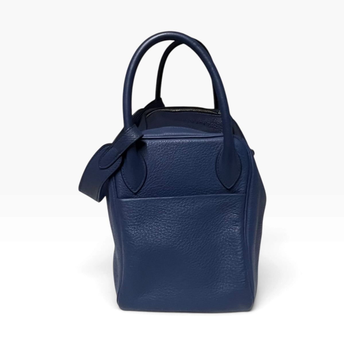 HERMES Lindy 30 in Bleu Electrique