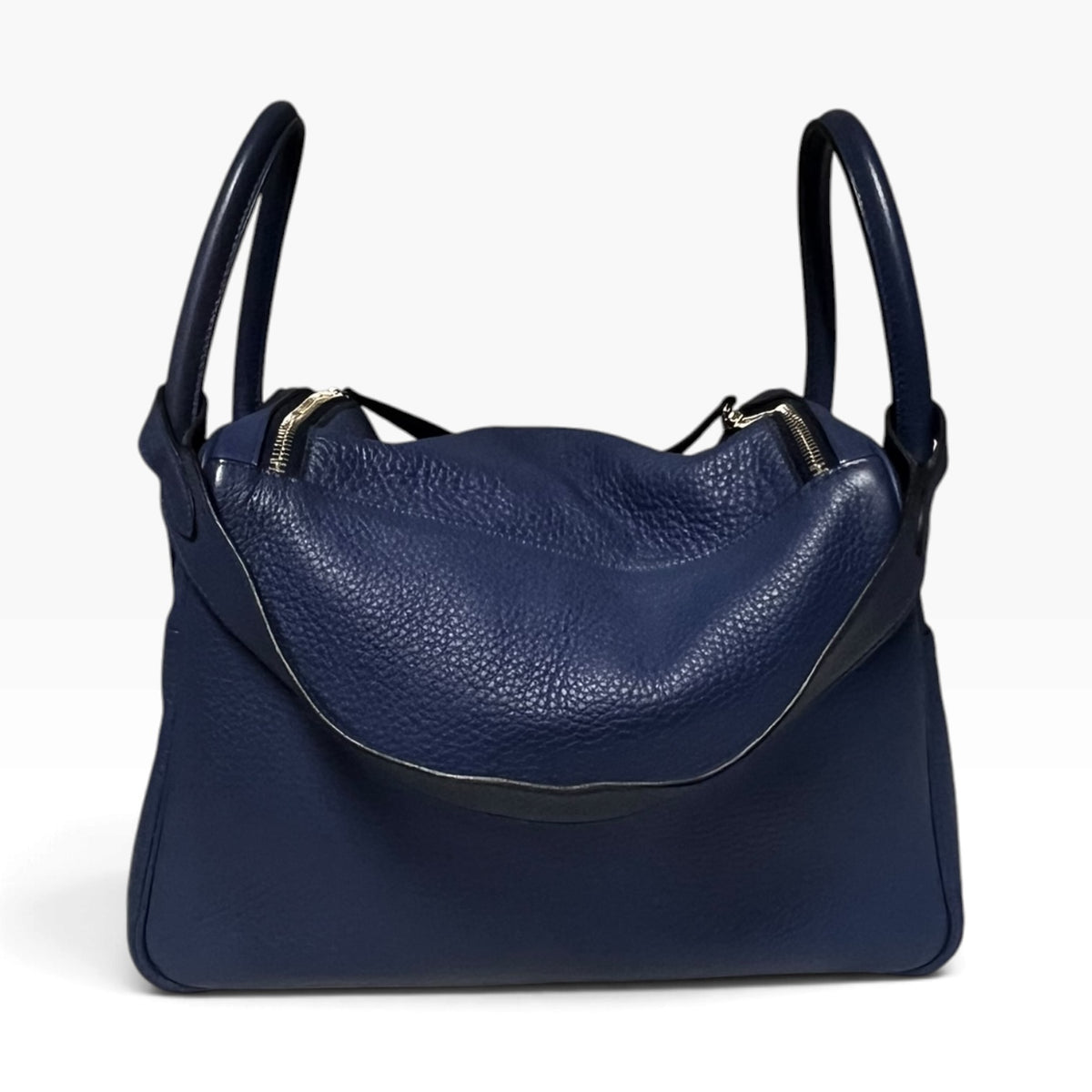 HERMES Lindy 30 in Bleu Electrique