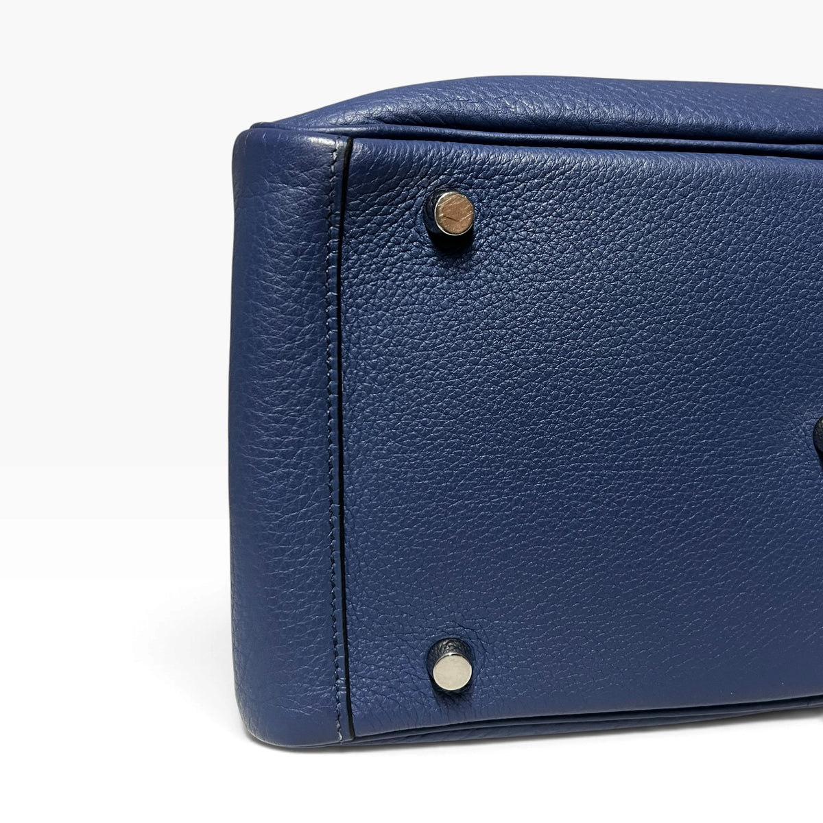 HERMES Lindy 30 in Bleu Electrique
