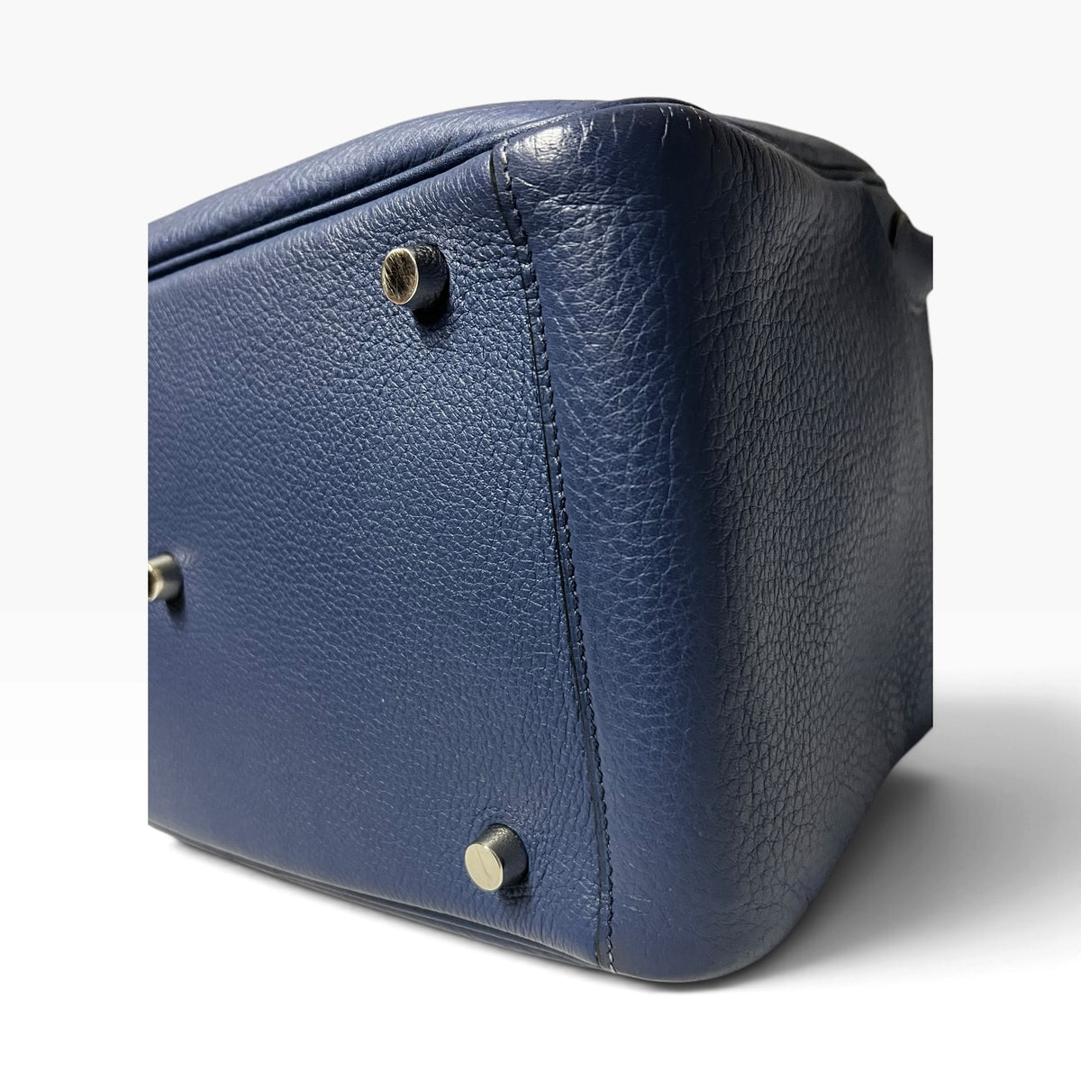 HERMES Lindy 30 in Bleu Electrique