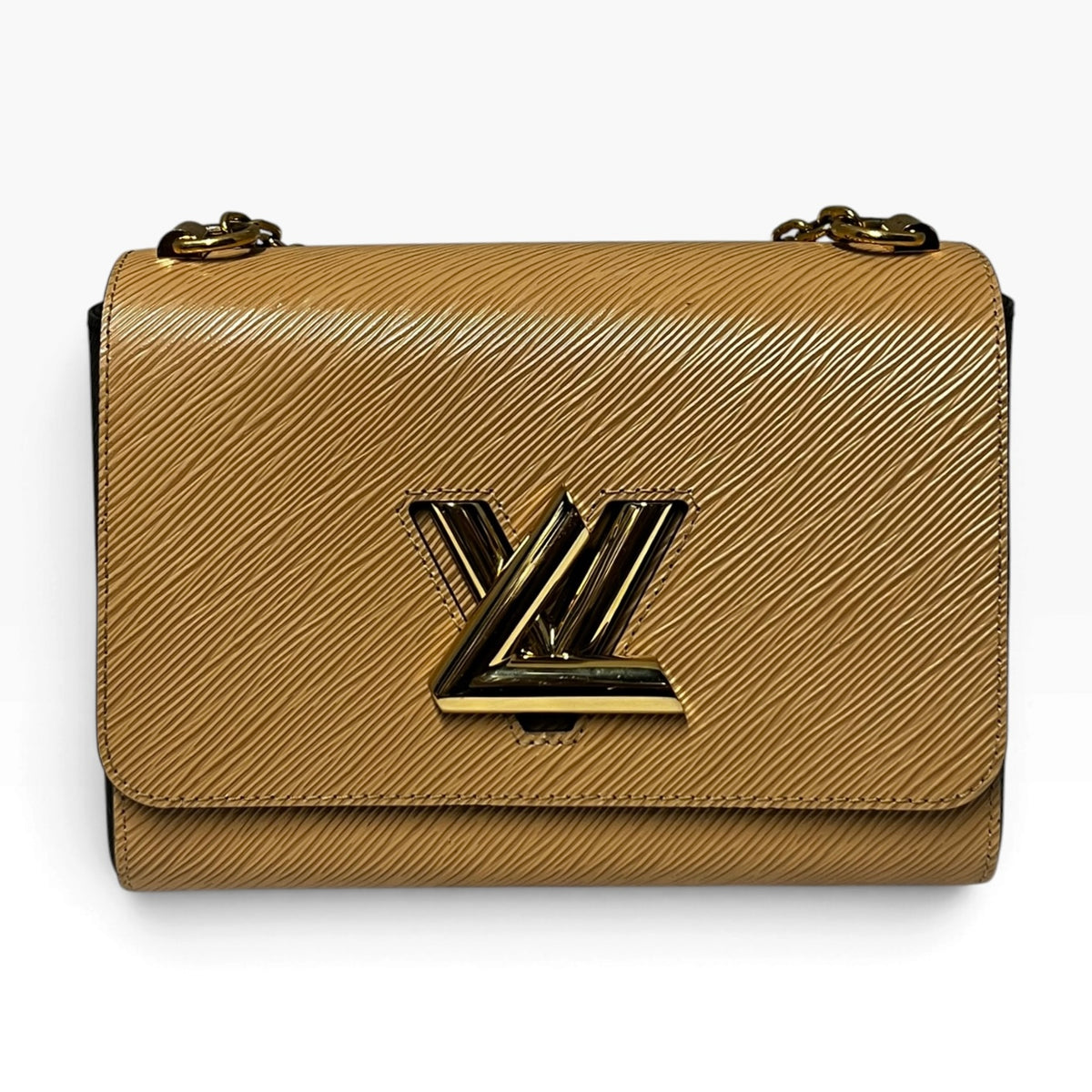 LOUIS VUITTON Epi Twist Shoulder Bag in Camel