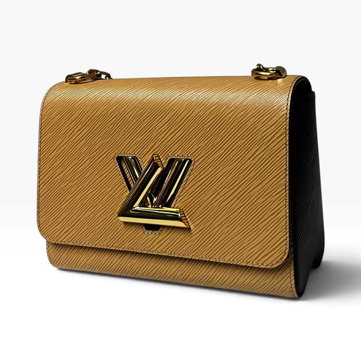 LOUIS VUITTON Epi Twist Shoulder Bag in Camel