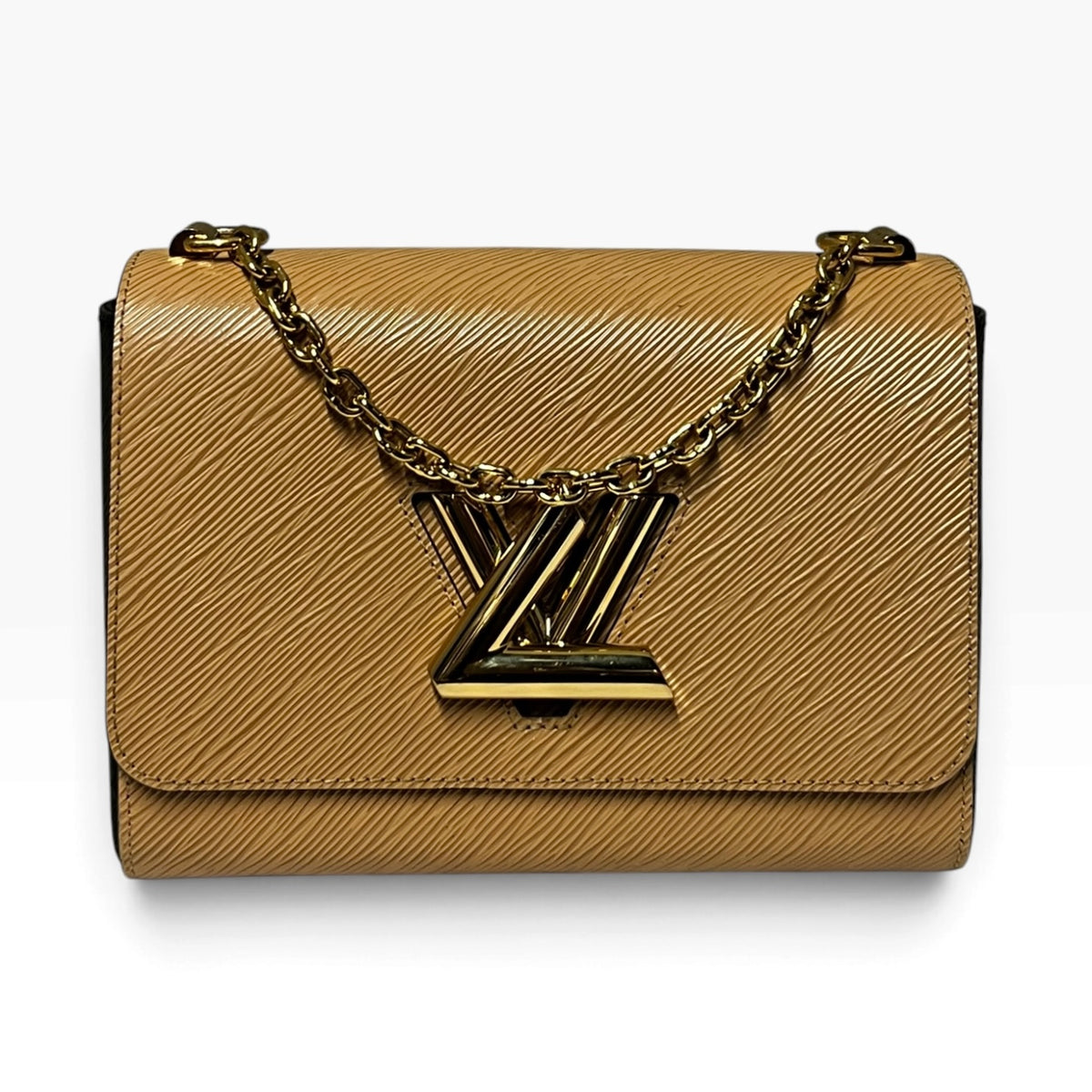 LOUIS VUITTON Epi Twist Shoulder Bag in Camel