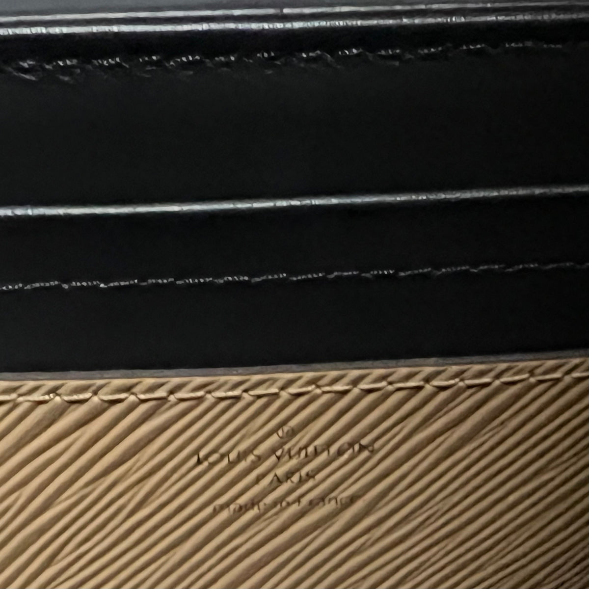 LOUIS VUITTON Epi Twist Shoulder Bag in Camel