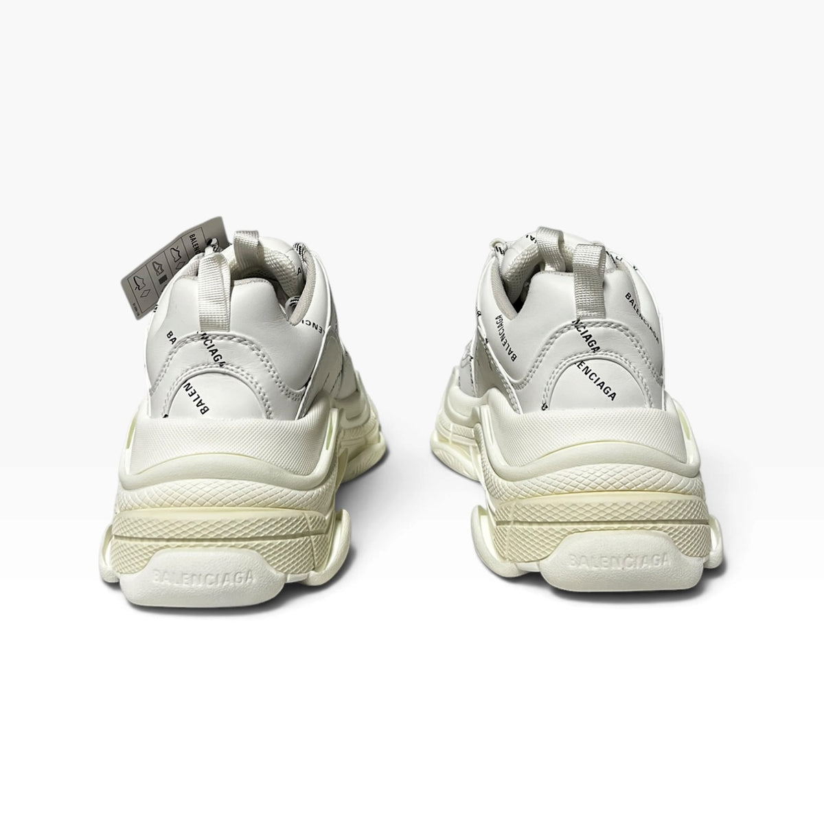 BALENCIAGA Allover Logo Triple S Sneakers | 37