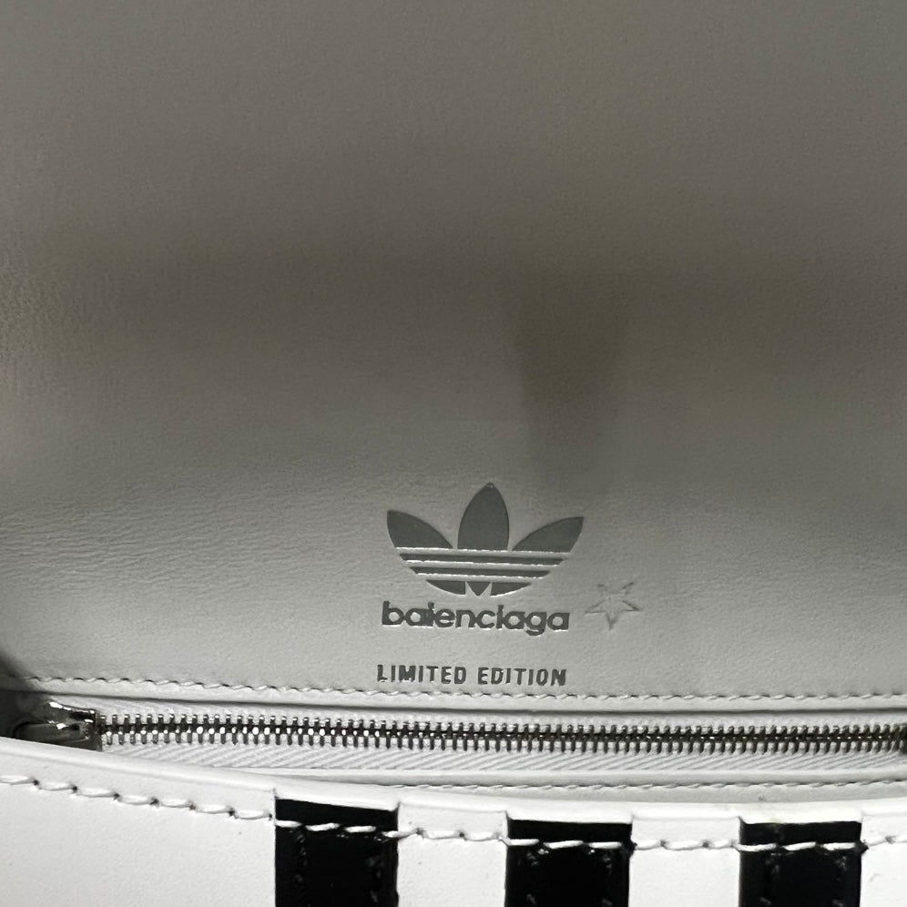 BALENCIAGA X ADIDAS Ltd. Edition Hourglass Top Handle Handbag