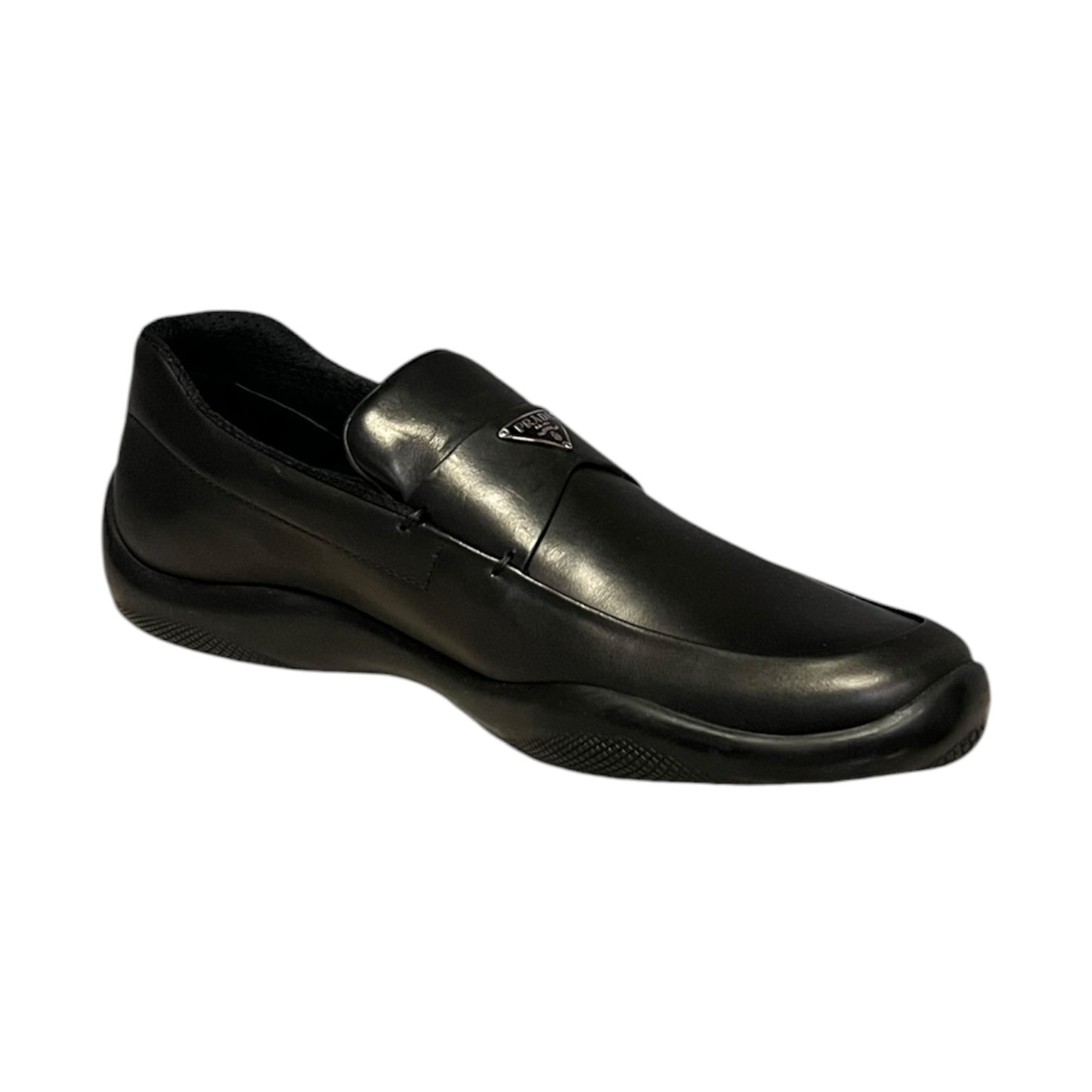 PRADA Linea Rossa Loafers in Black | Men's 7