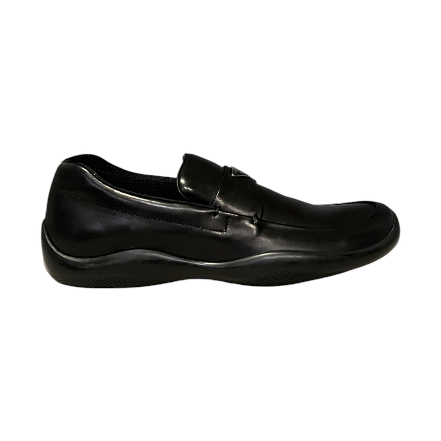PRADA Linea Rossa Loafers in Black | Men's 7