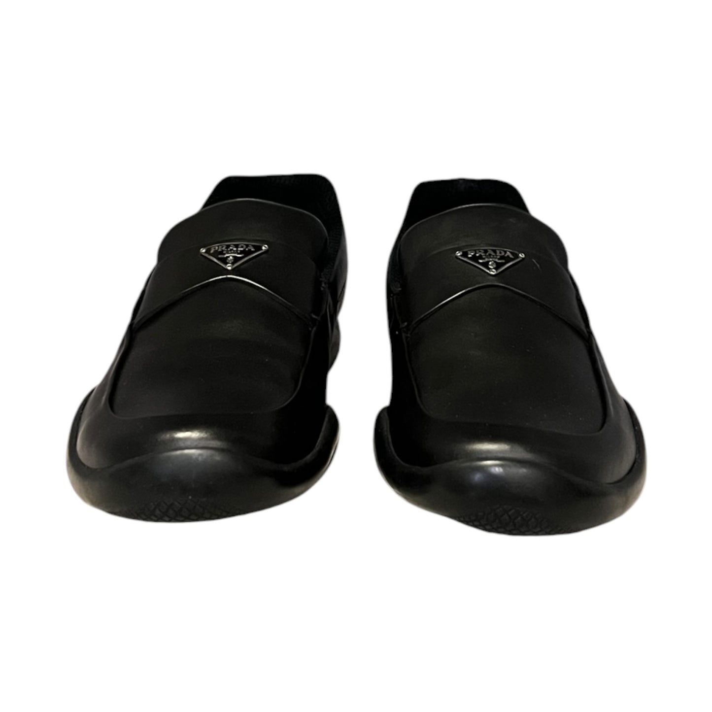 PRADA Linea Rossa Loafers in Black | Men's 7