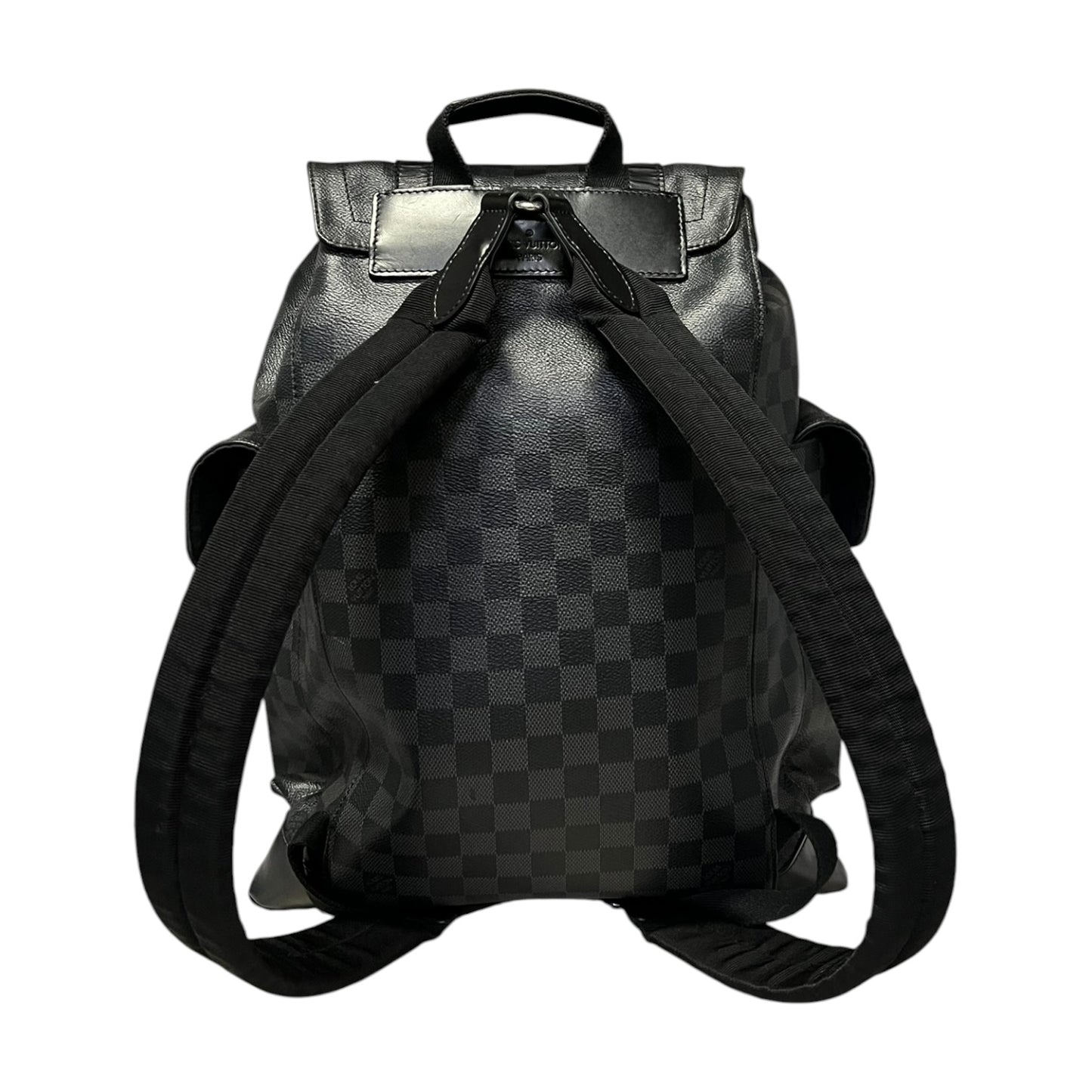 LOUIS VUITTON Christopher Backpack in Damier Graphite