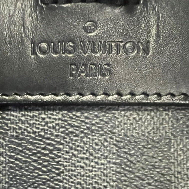 LOUIS VUITTON Christopher Backpack in Damier Graphite