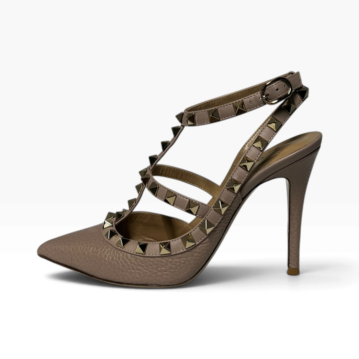 VALENTINO Rockstud Sandal in Rose Cannelle | 35