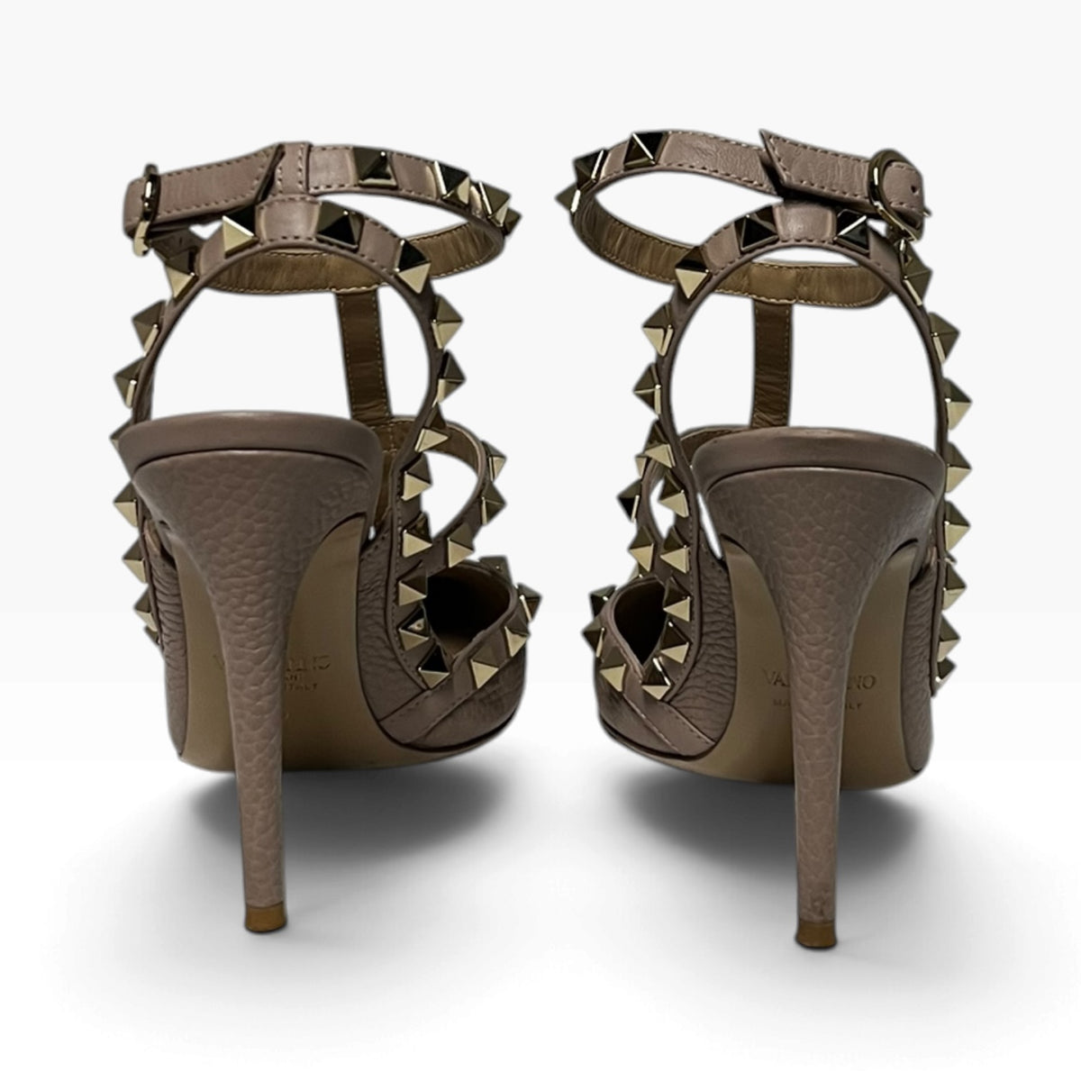 VALENTINO Rockstud Sandal in Rose Cannelle | 35