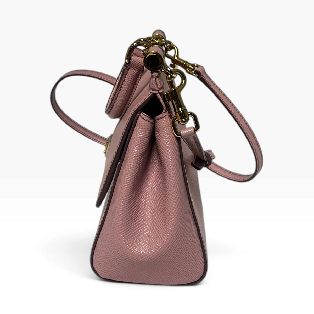 DOLCE & GABBANA Mini Sicily Handbag in Pink