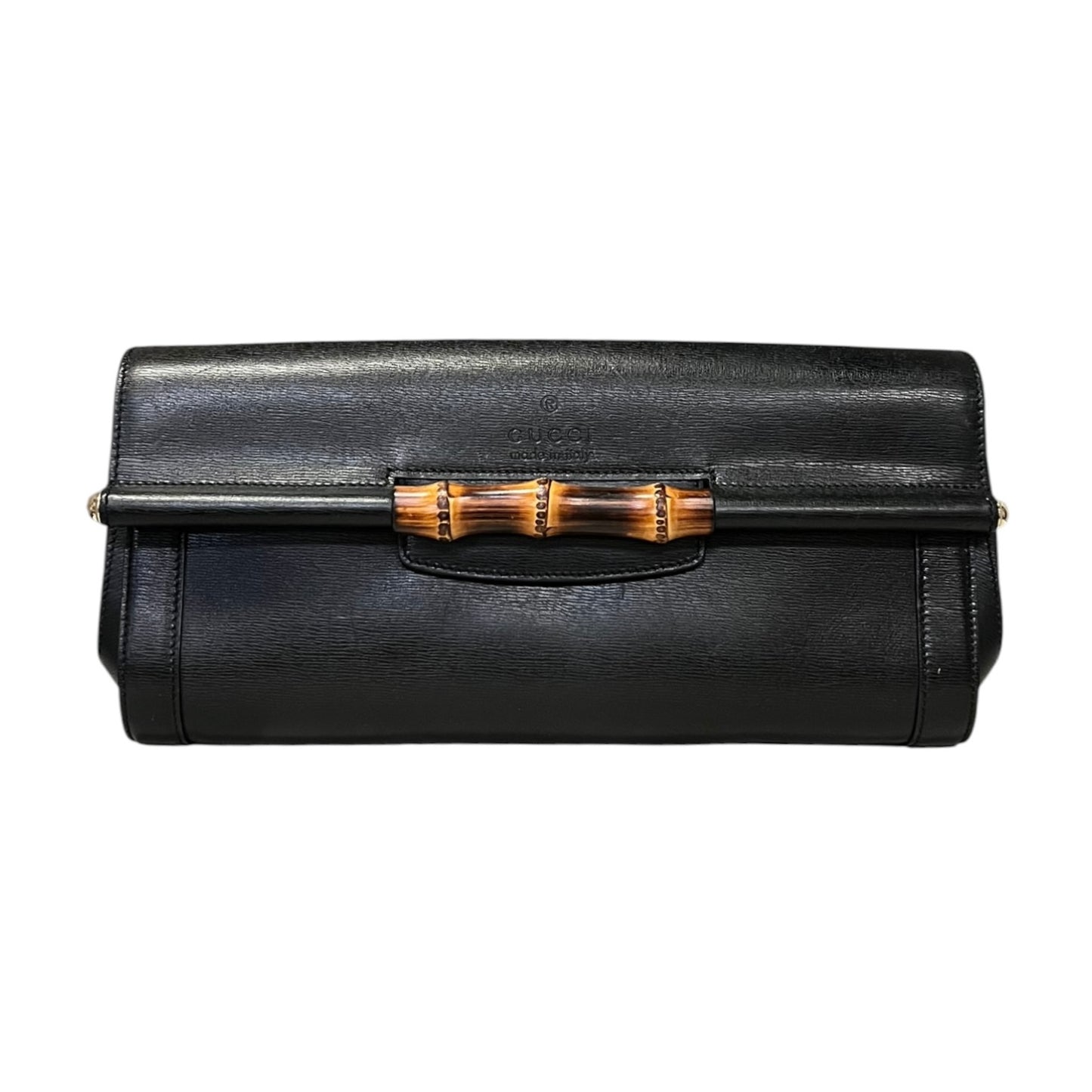 GUCCI Bamboo Bar Clutch