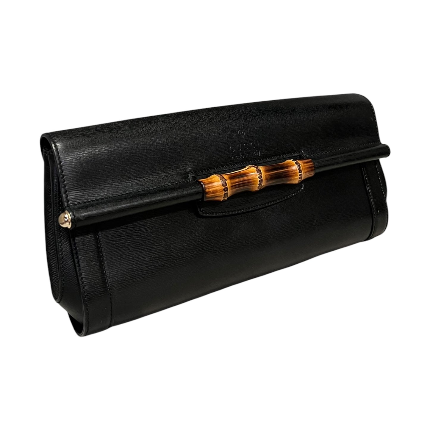 GUCCI Bamboo Bar Clutch