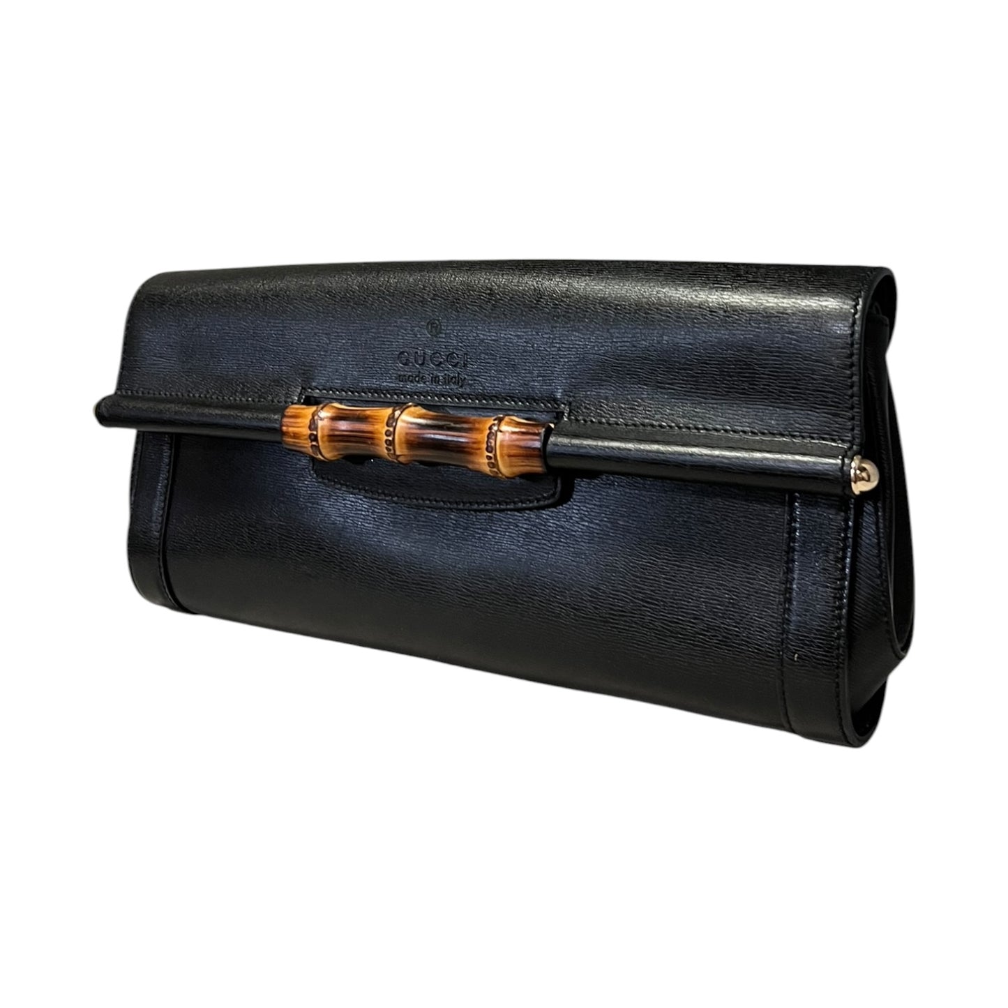 GUCCI Bamboo Bar Clutch