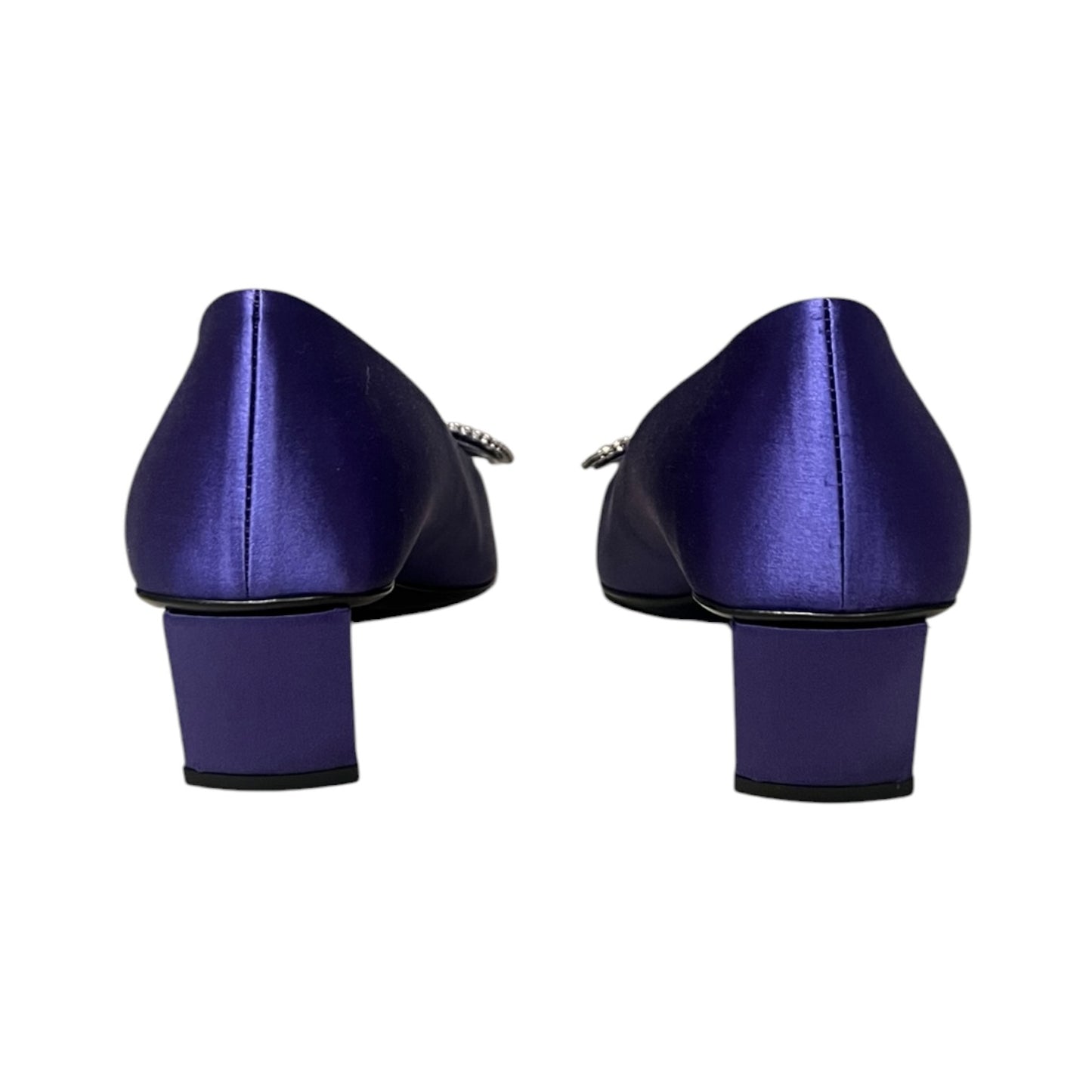 ROGER VIVIER Belle Vivier Strass Pump in Amethyst | 37