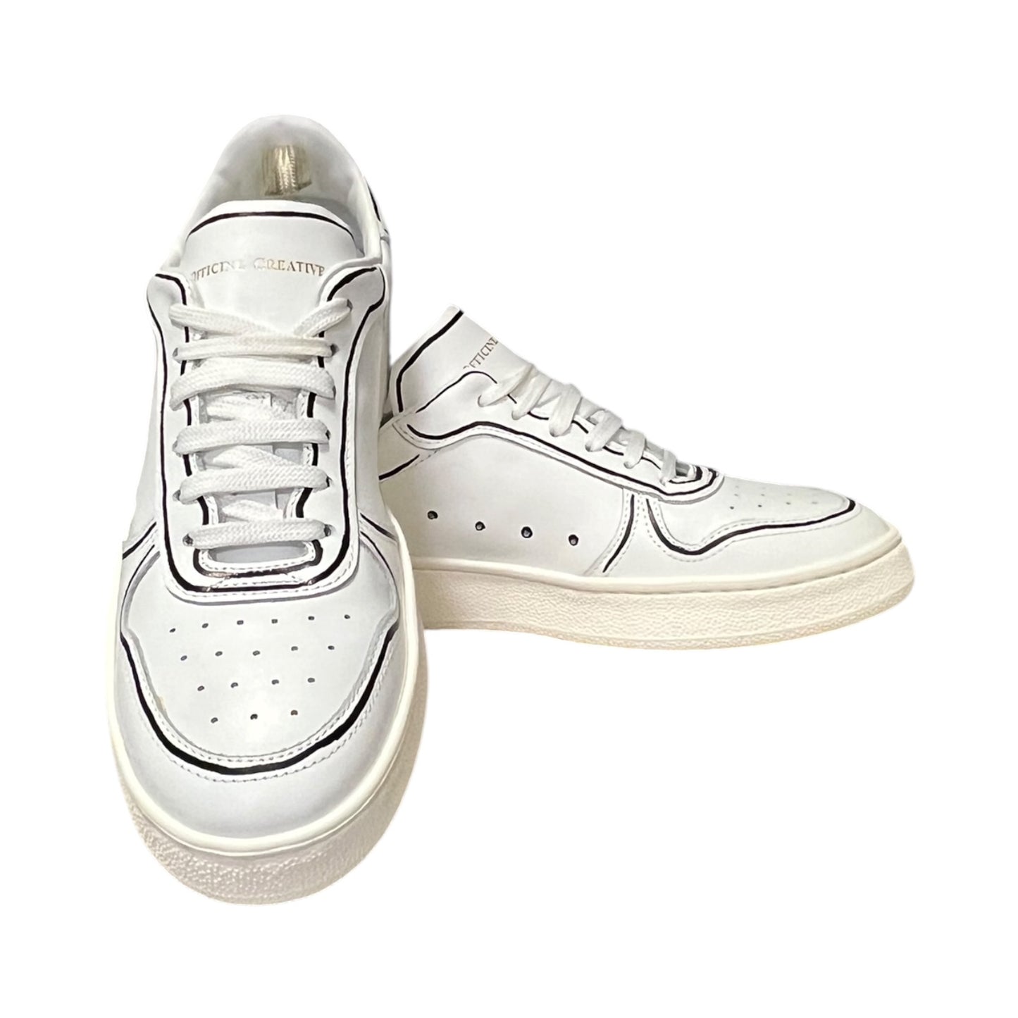 OFFICINE CREATIVE Leather Court Sneakers