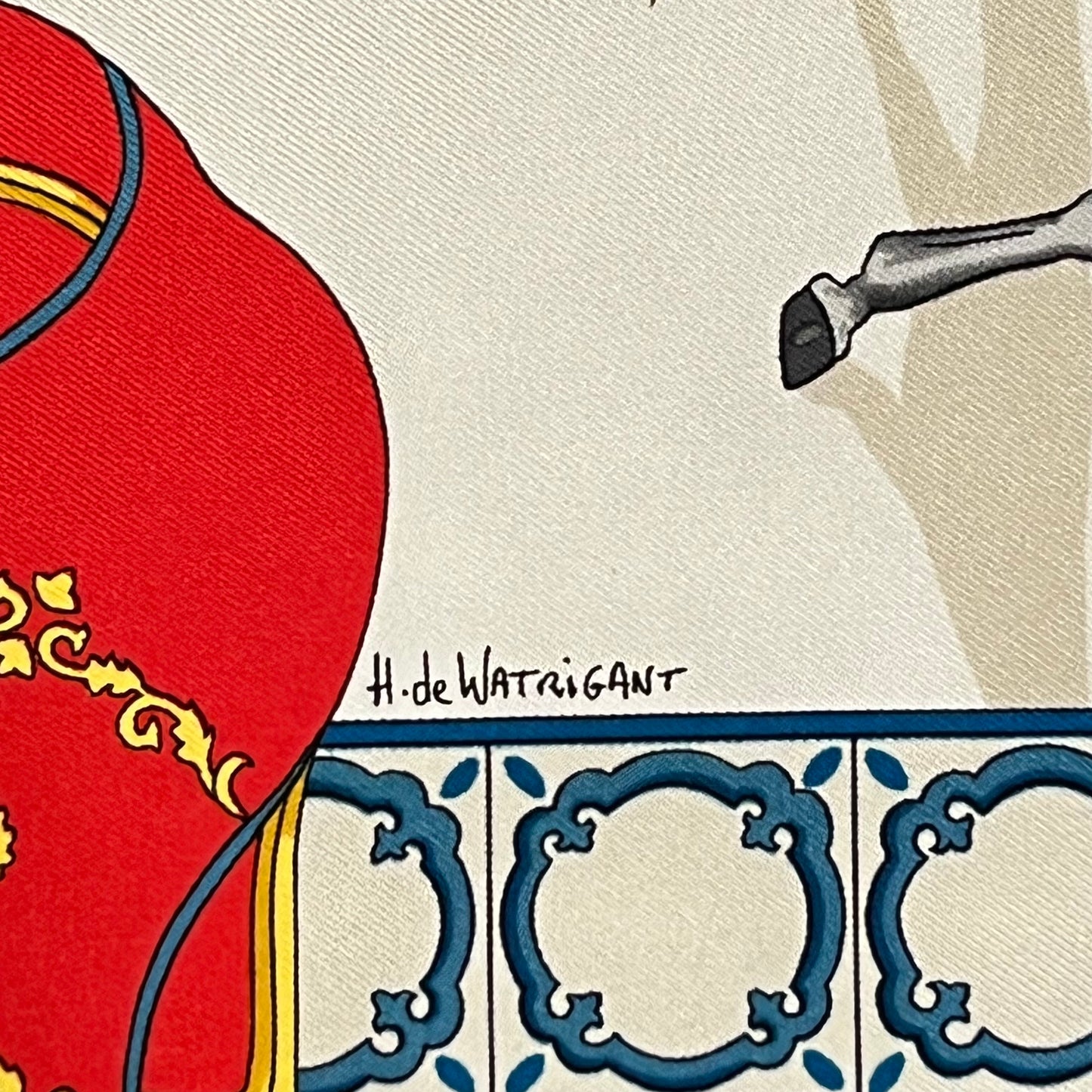 HERMES Real Escuelas Andalusa Del Arte Equestre Scarf