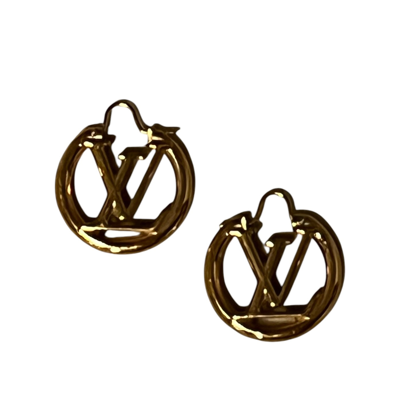 LOUIS VUITTON Louise PM Hoop Earrings