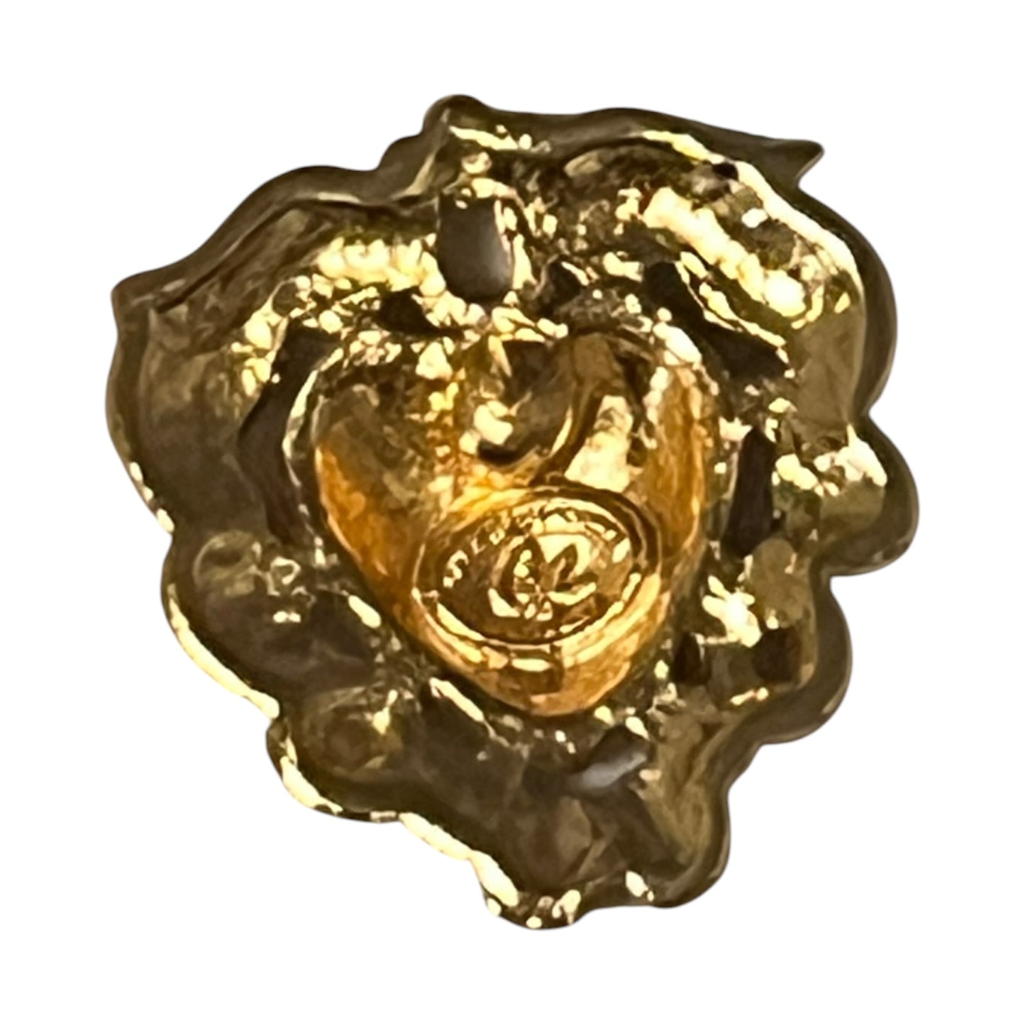 CHRISTIAN LACROIX Heart Stud Earrings | Vintage