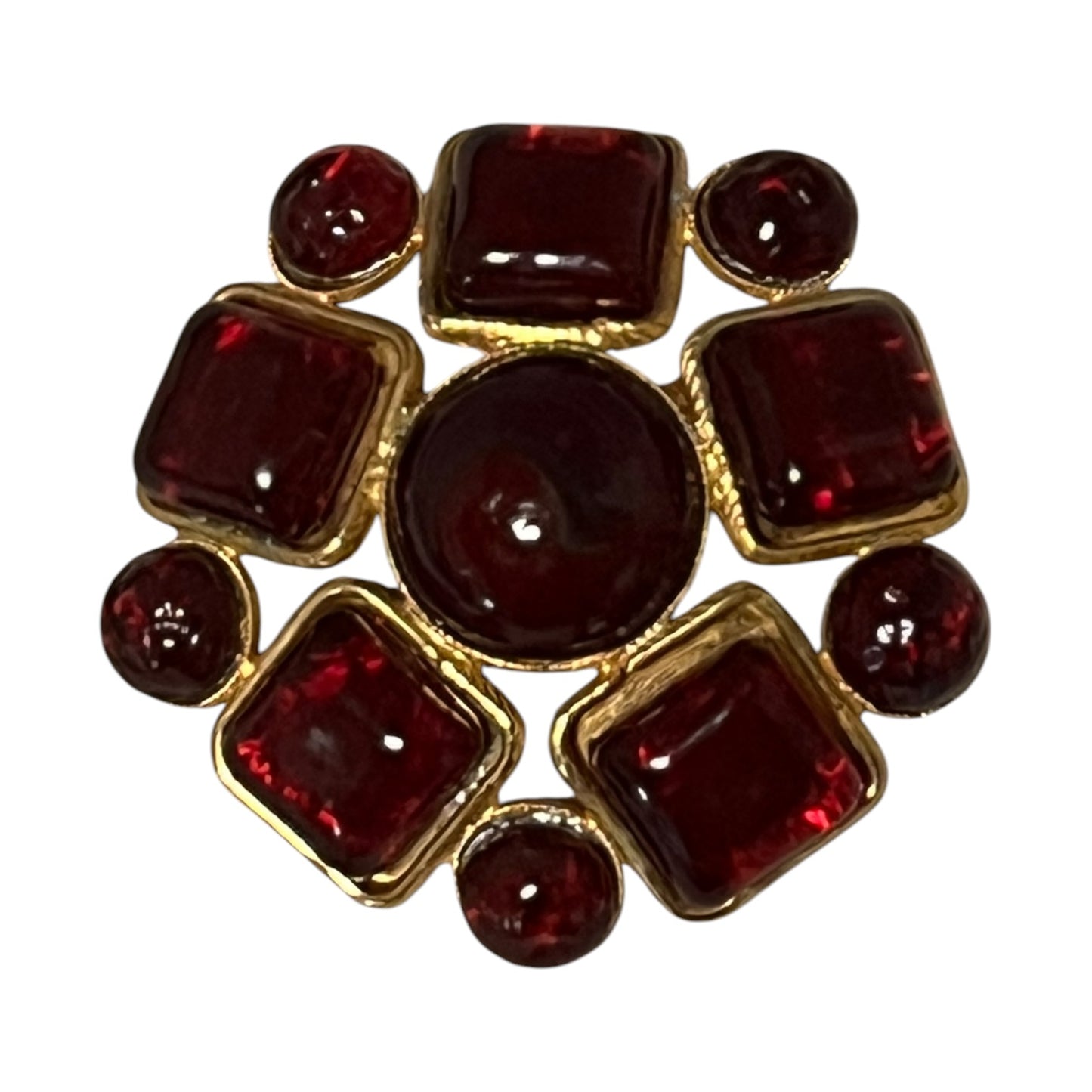DOMINIQUE AURIENTIS Cluster Brooch | Vintage