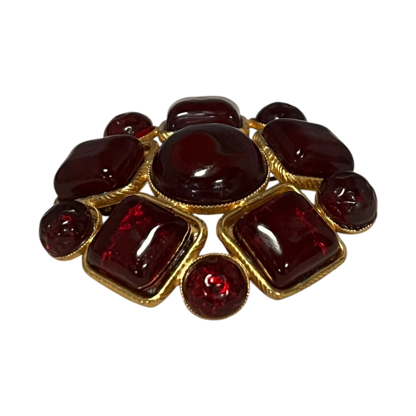 DOMINIQUE AURIENTIS Cluster Brooch | Vintage