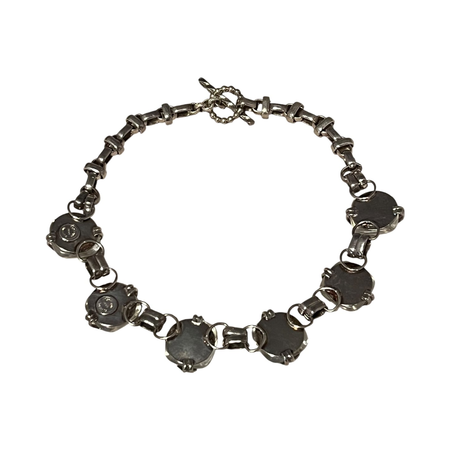 DOMINIQUE AURIENTIS Glass Station Necklace | Vintage
