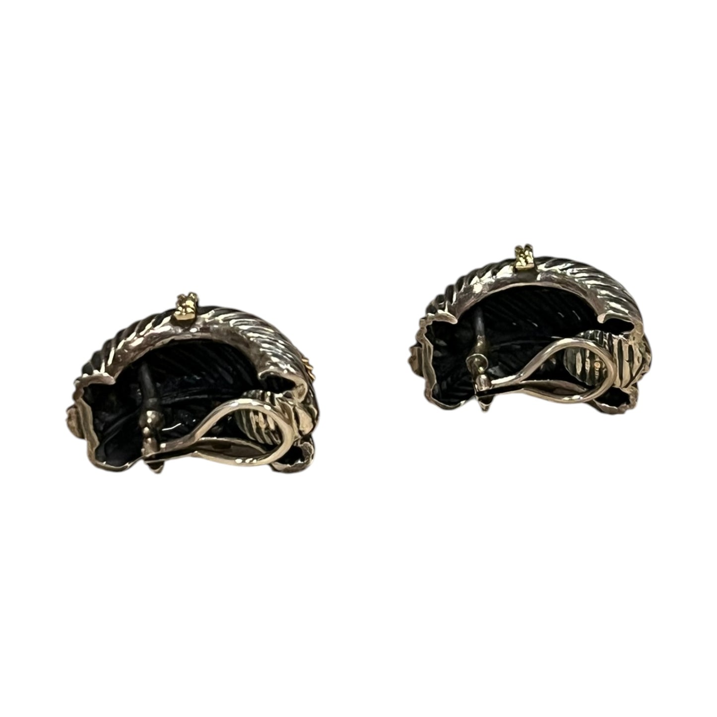 DAVID YURMAN Classic Cable Triple Dome Earrings