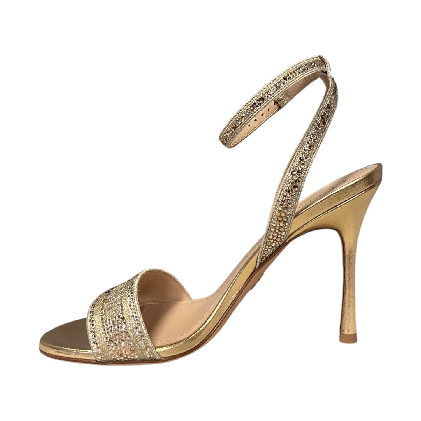 DIOR Dway Heeled Sandal in Gold | 37