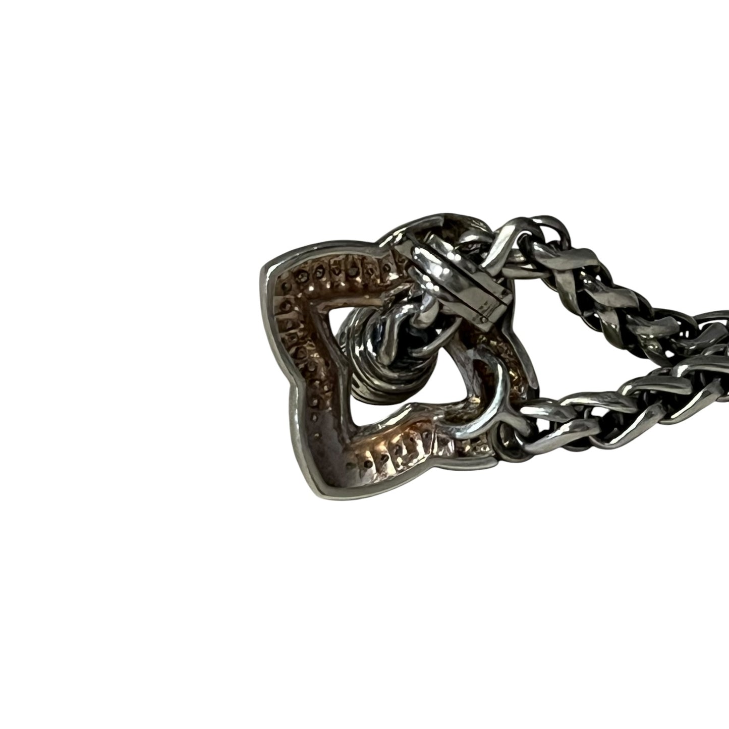 DAVID YURMAN Diamond Quatrefoil Lariat Necklace